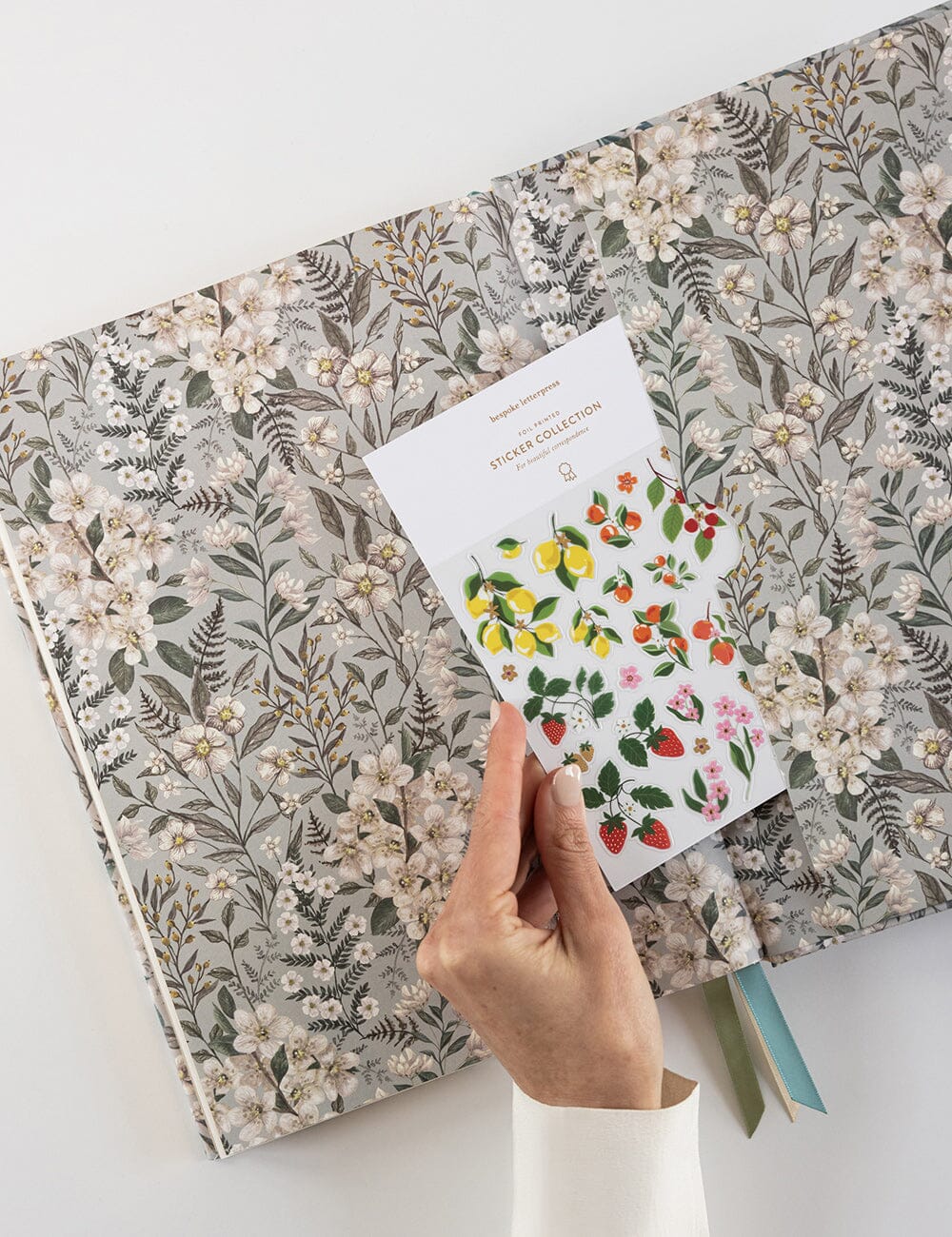 2026 Teachers A4 Planner - Ivory Garden