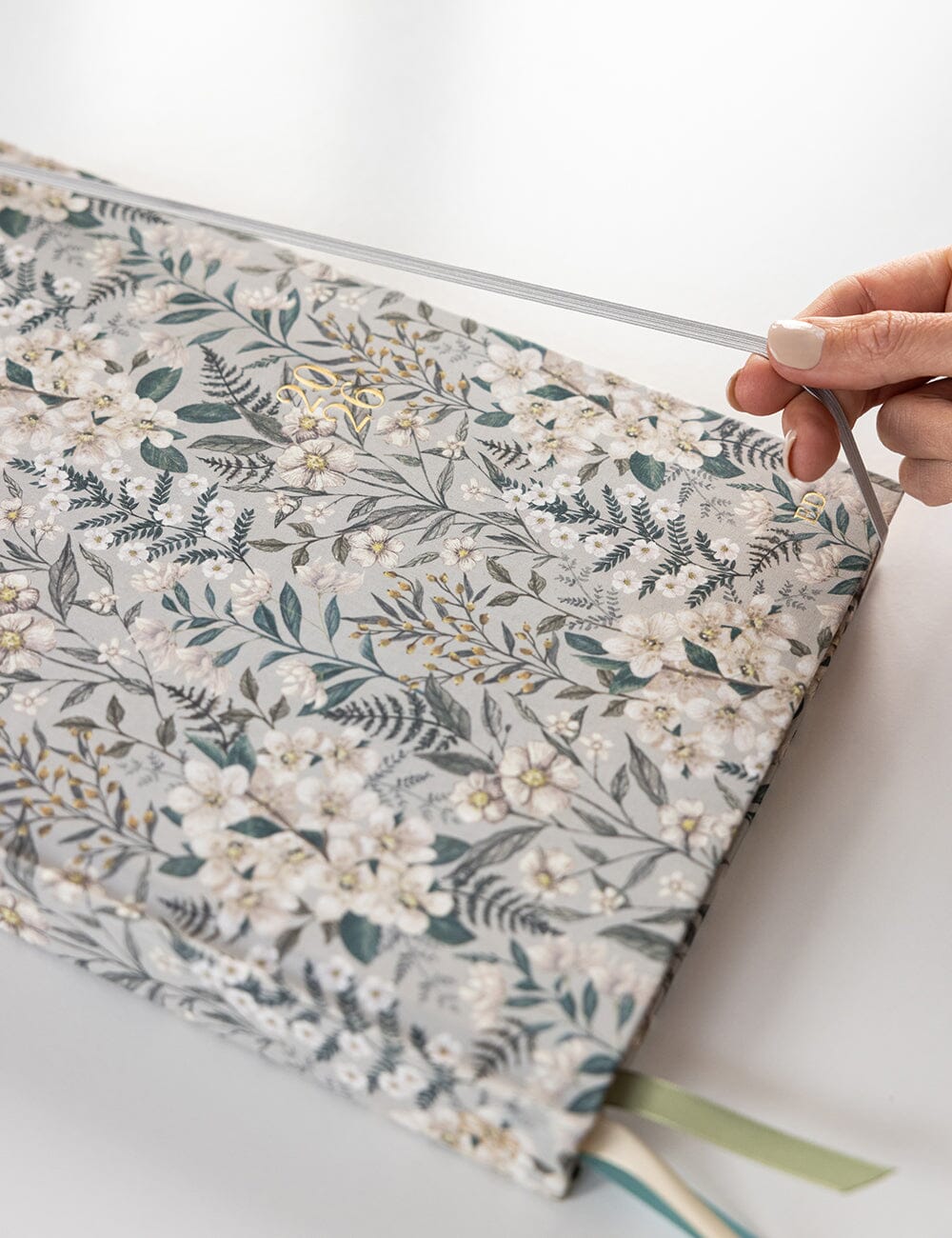 2026 Teachers A4 Planner - Ivory Garden