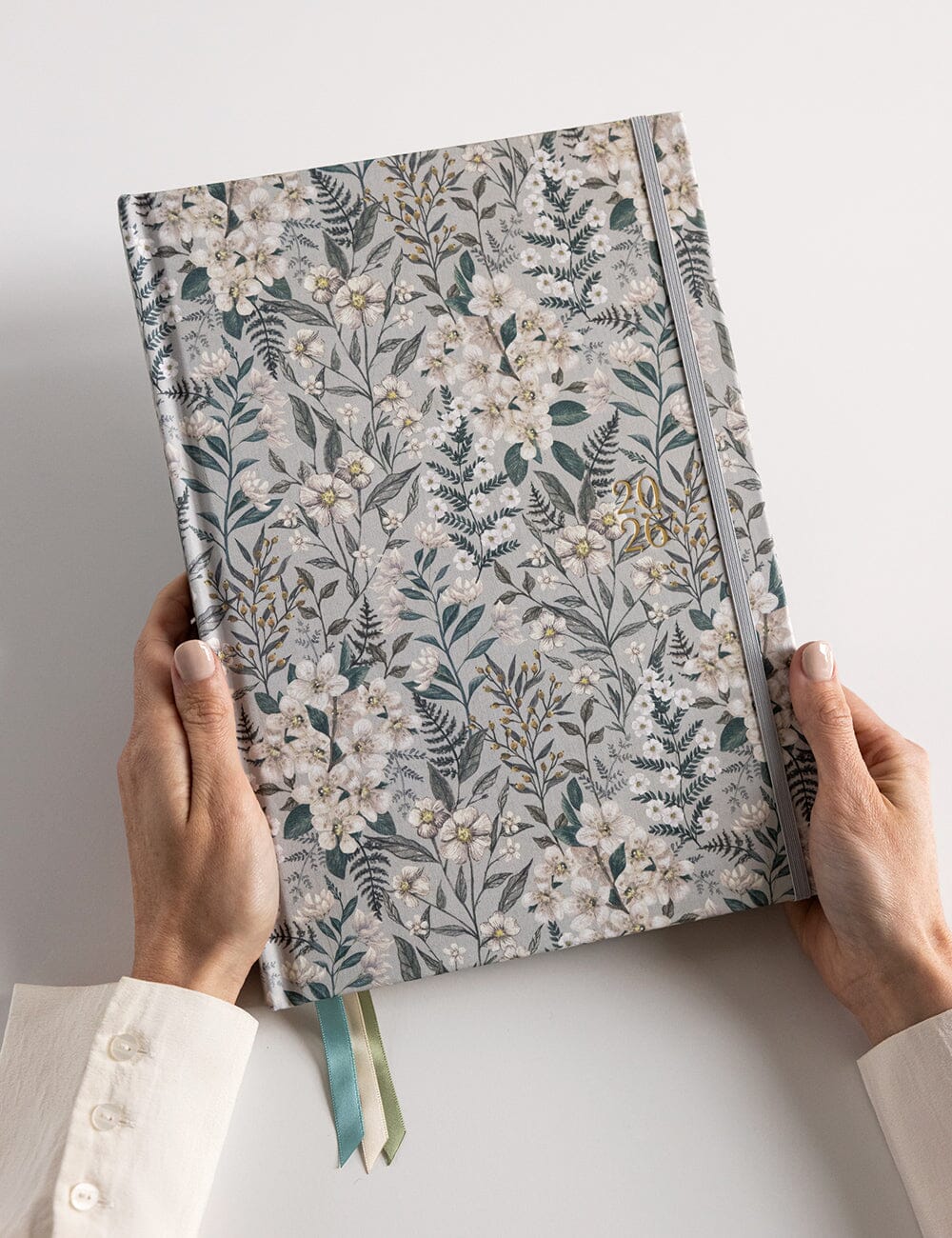 2026 Teachers A4 Planner - Ivory Garden