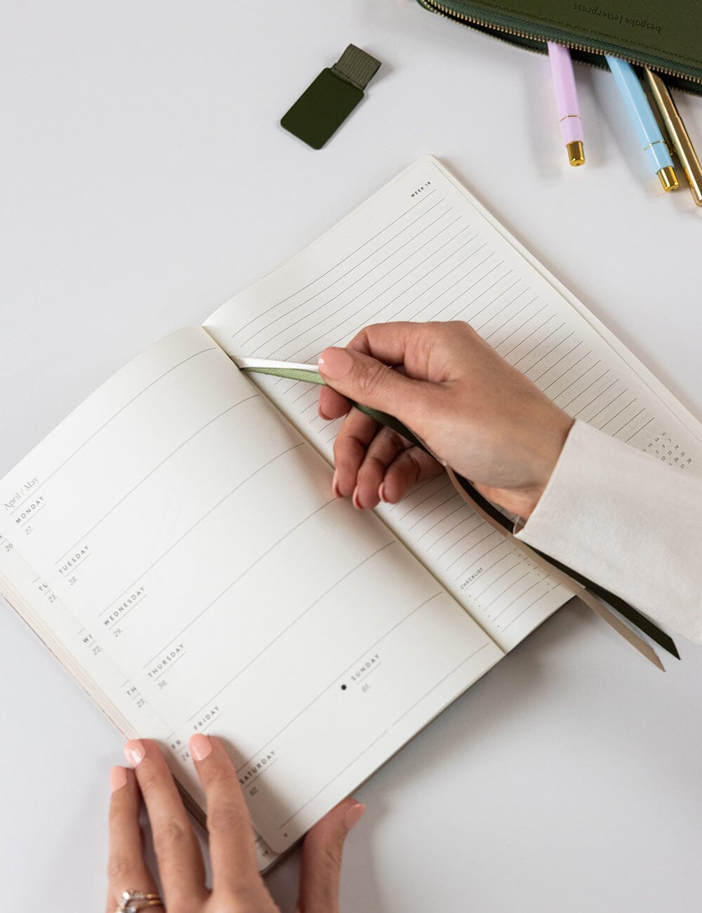 2026 Weekly Planner Notebook - Fairy Wren