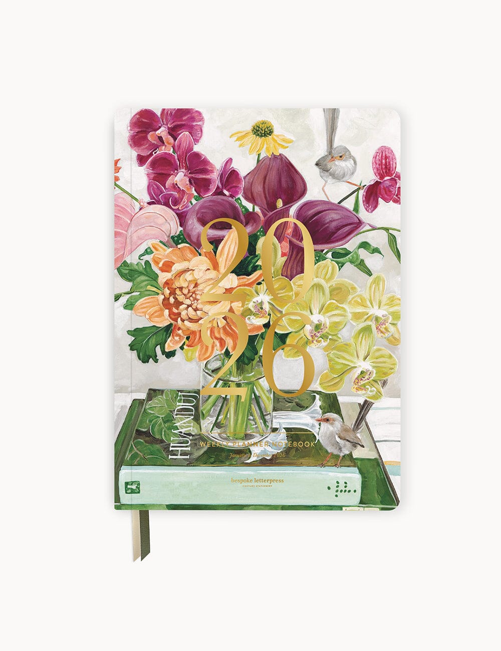 2026 Weekly Planner Notebook - Fairy Wren