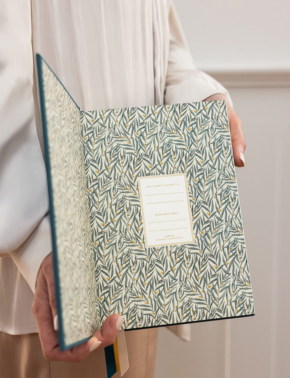 2027 Weekly Student Planner - Ashford Teal Planners Bespoke Letterpress 