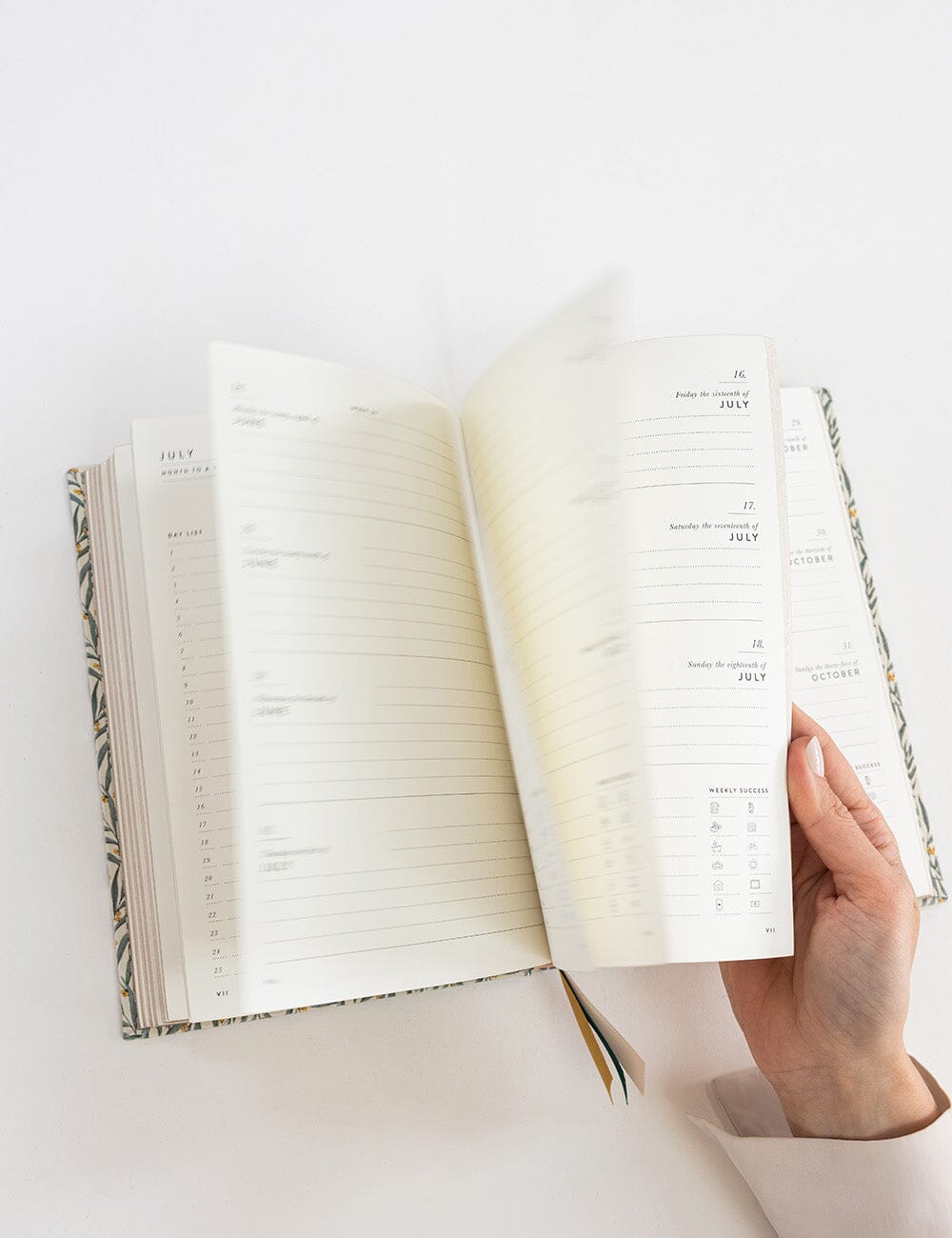 2027 Desktop Planner - Golden Wattle