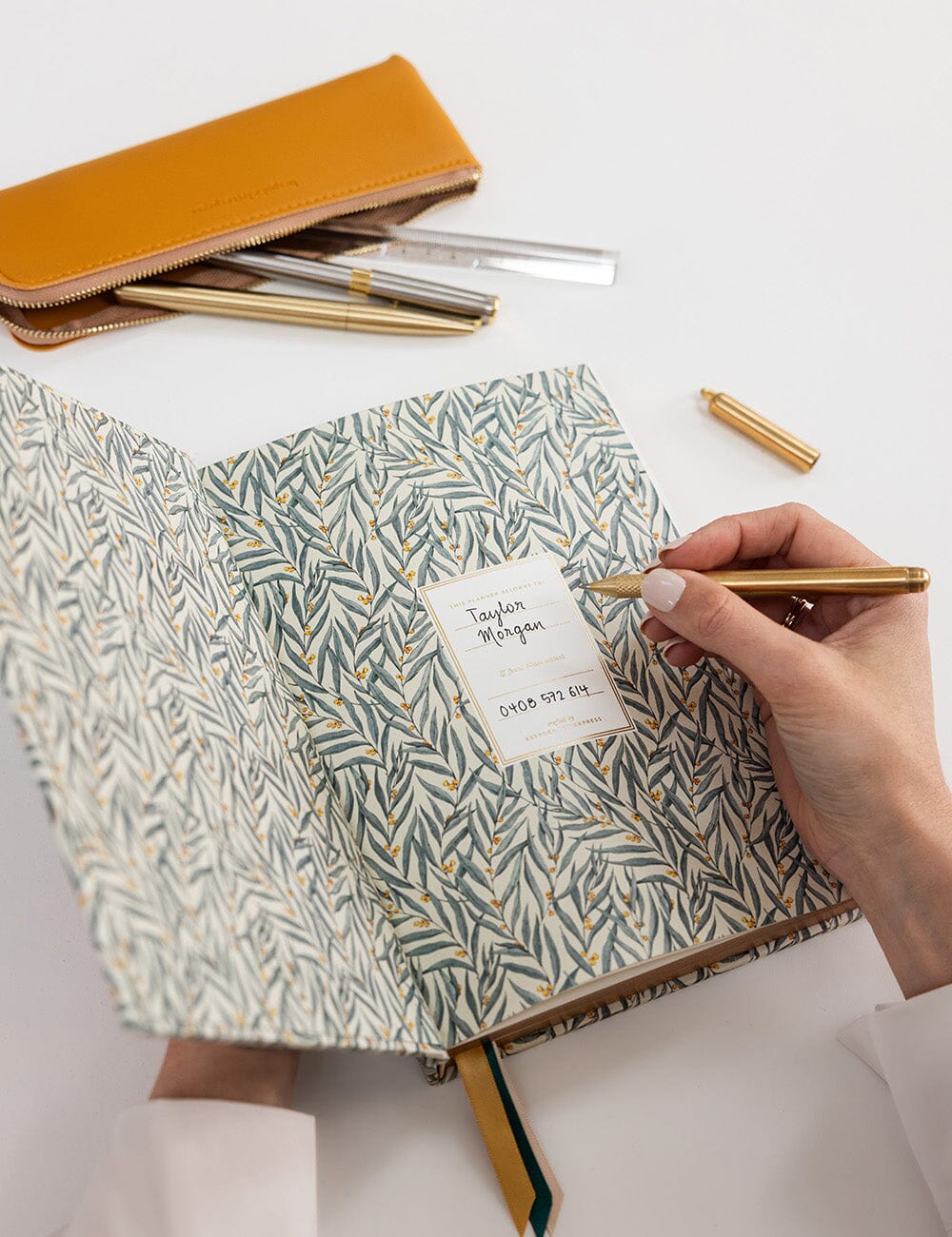 2027 Desktop Planner - Golden Wattle