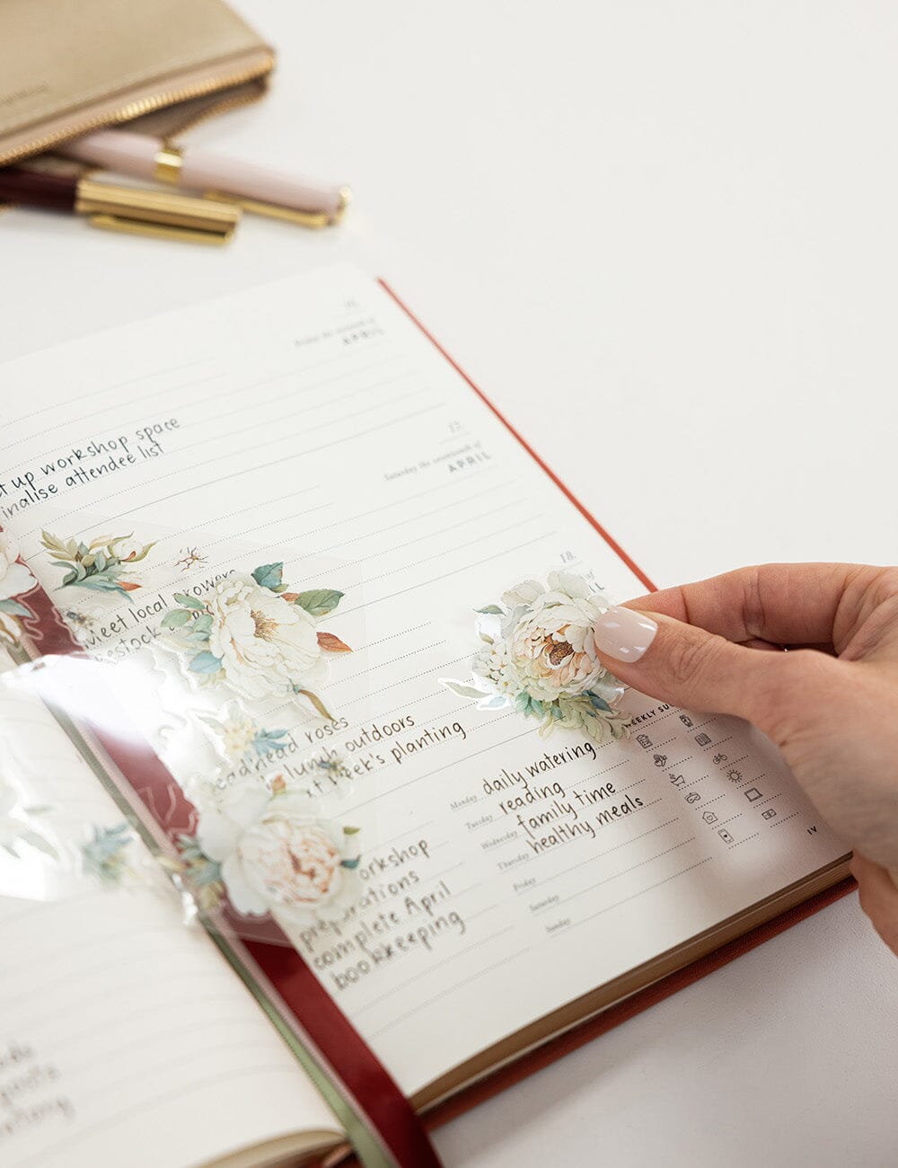 2027 Desktop Planner - Antique Copper
