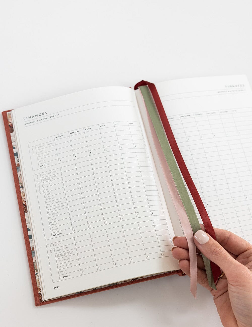 2027 Desktop Planner - Antique Copper