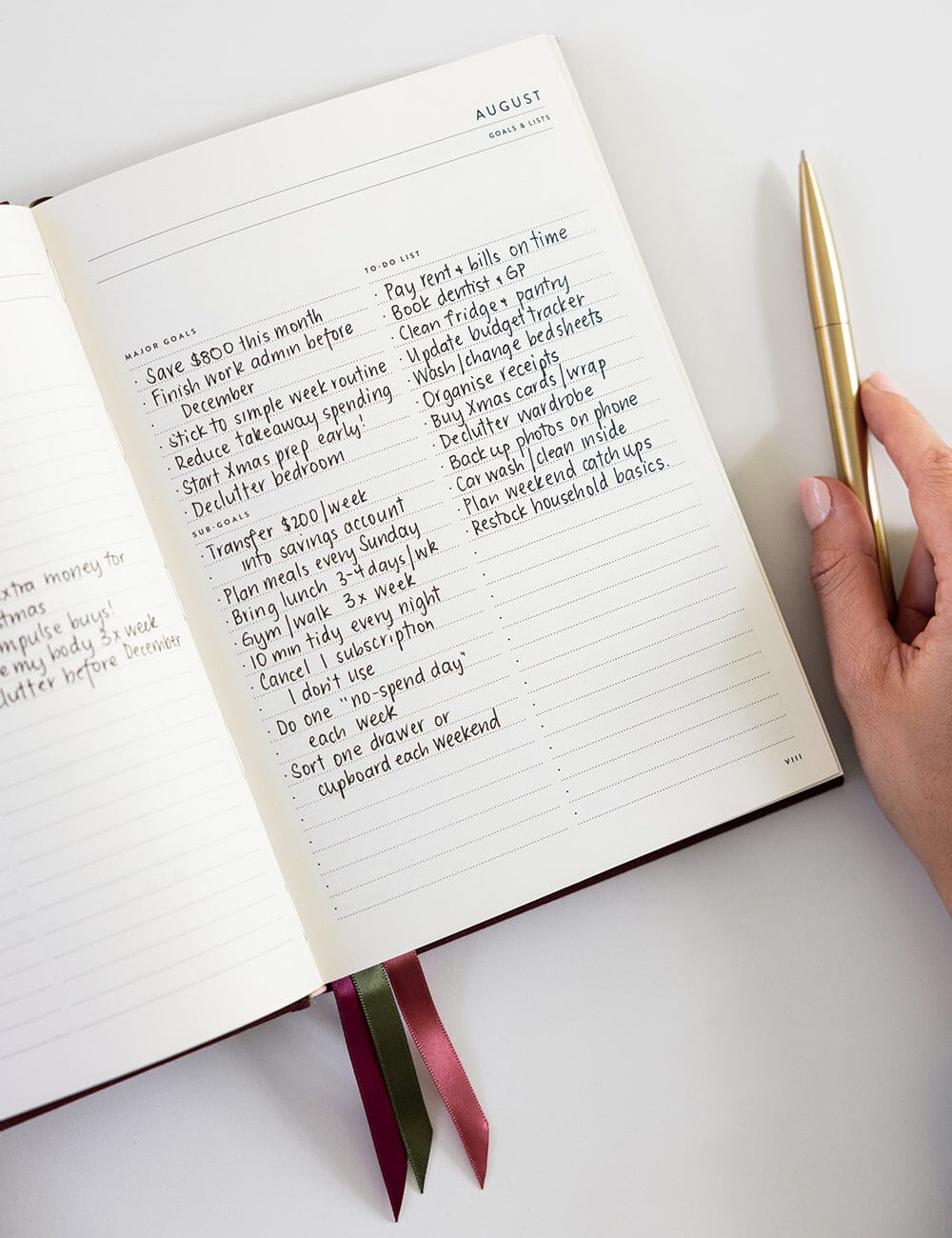 2026–2027 Weekly Financial Year Planner – Mulberry