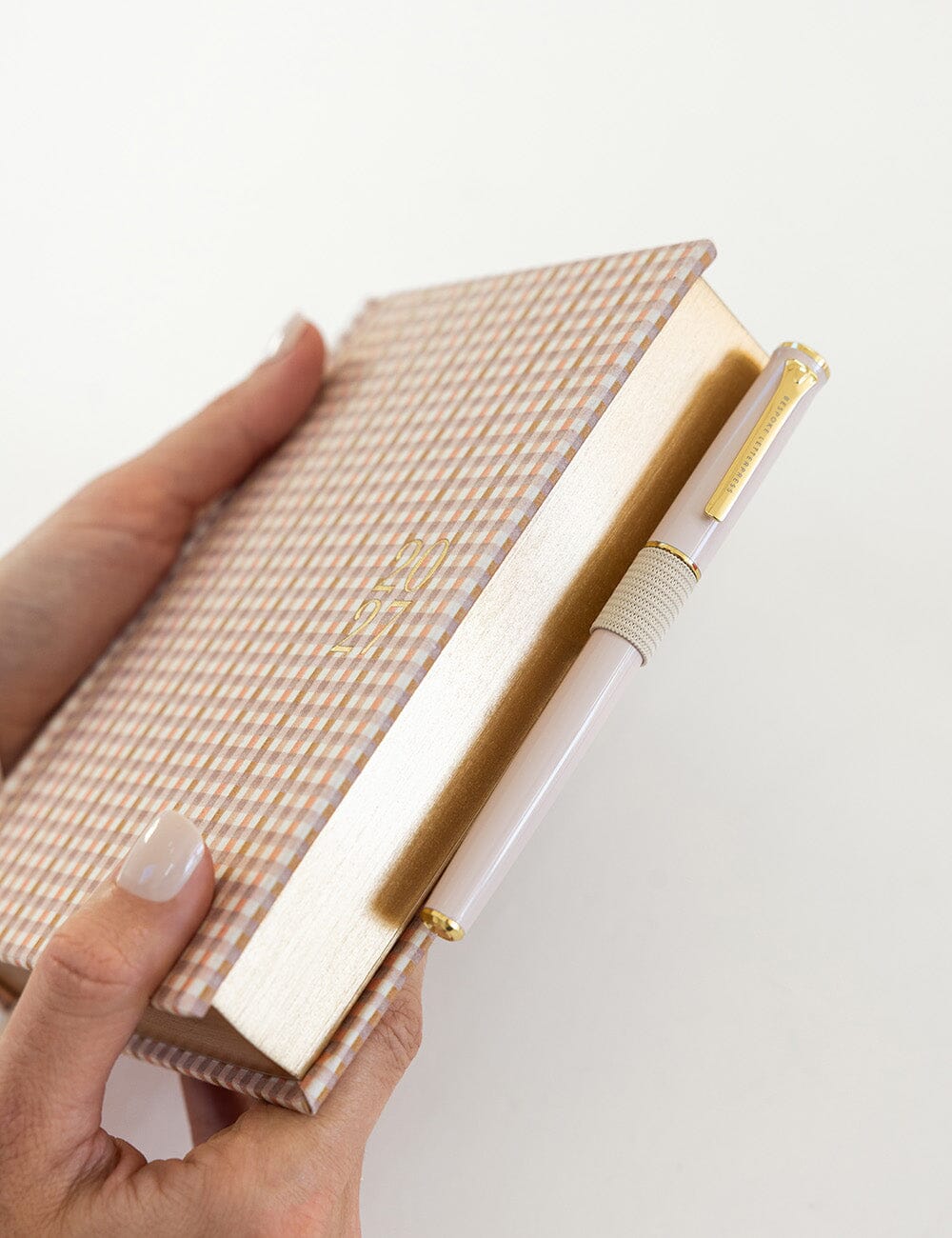 2027 Day to Page Small Planner - Primrose Gingham