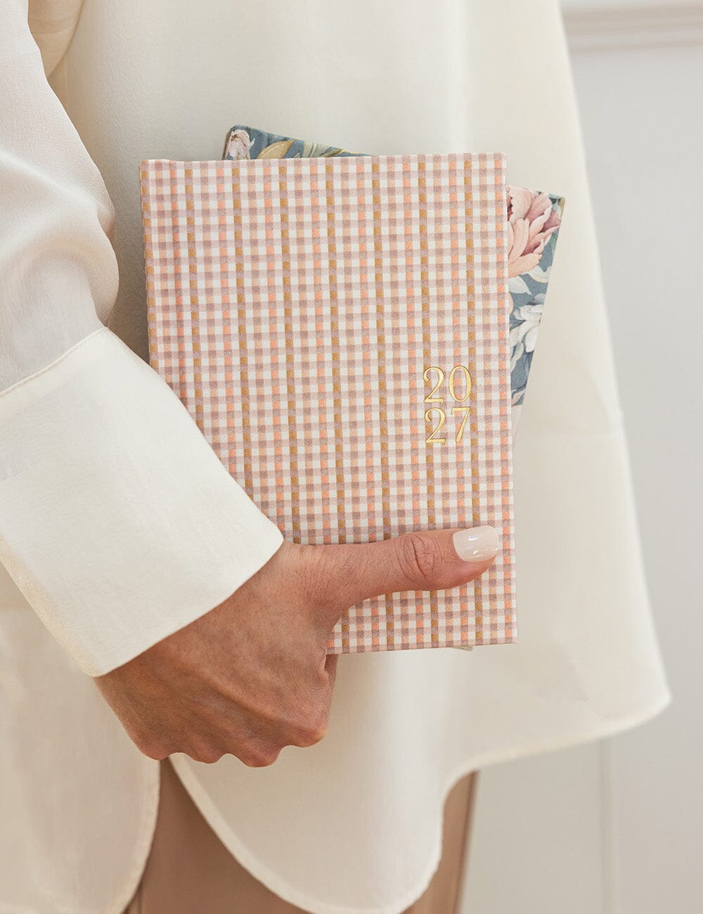 2027 Day to Page Small Planner - Primrose Gingham