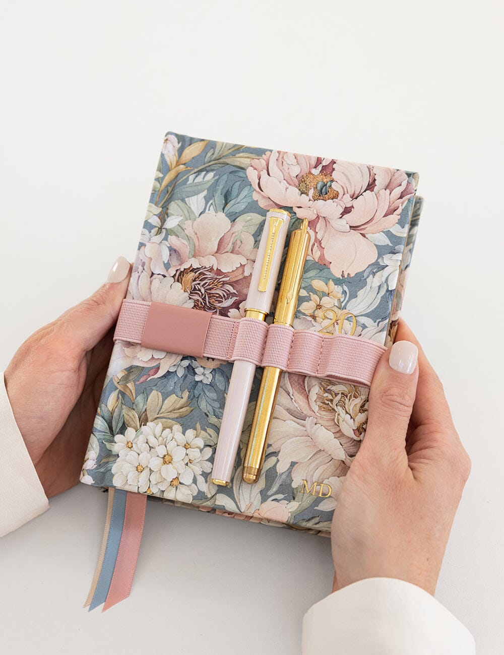 2027 Day to Page Small Planner - Regency Blooms
