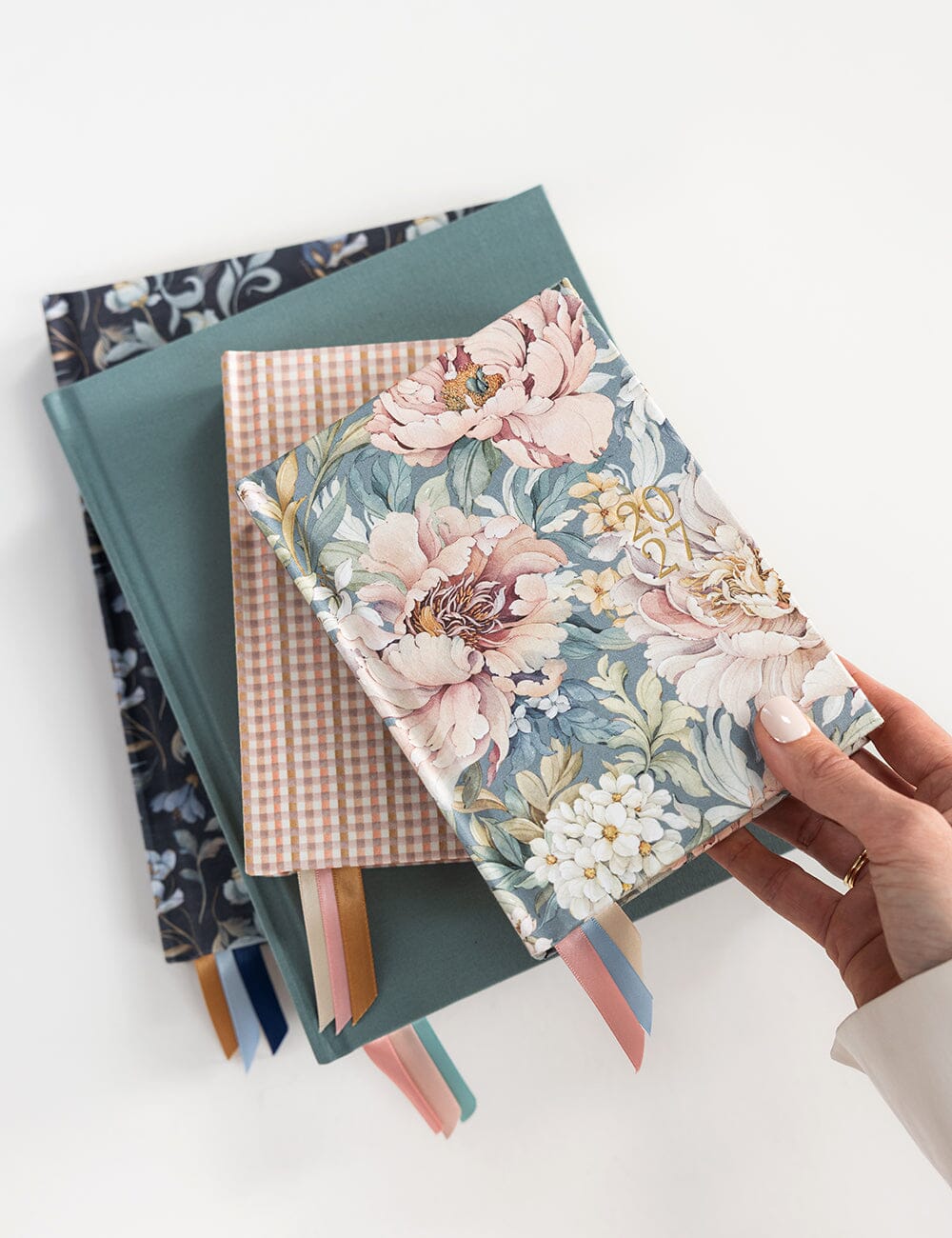 2027 Day to Page Small Planner - Regency Blooms