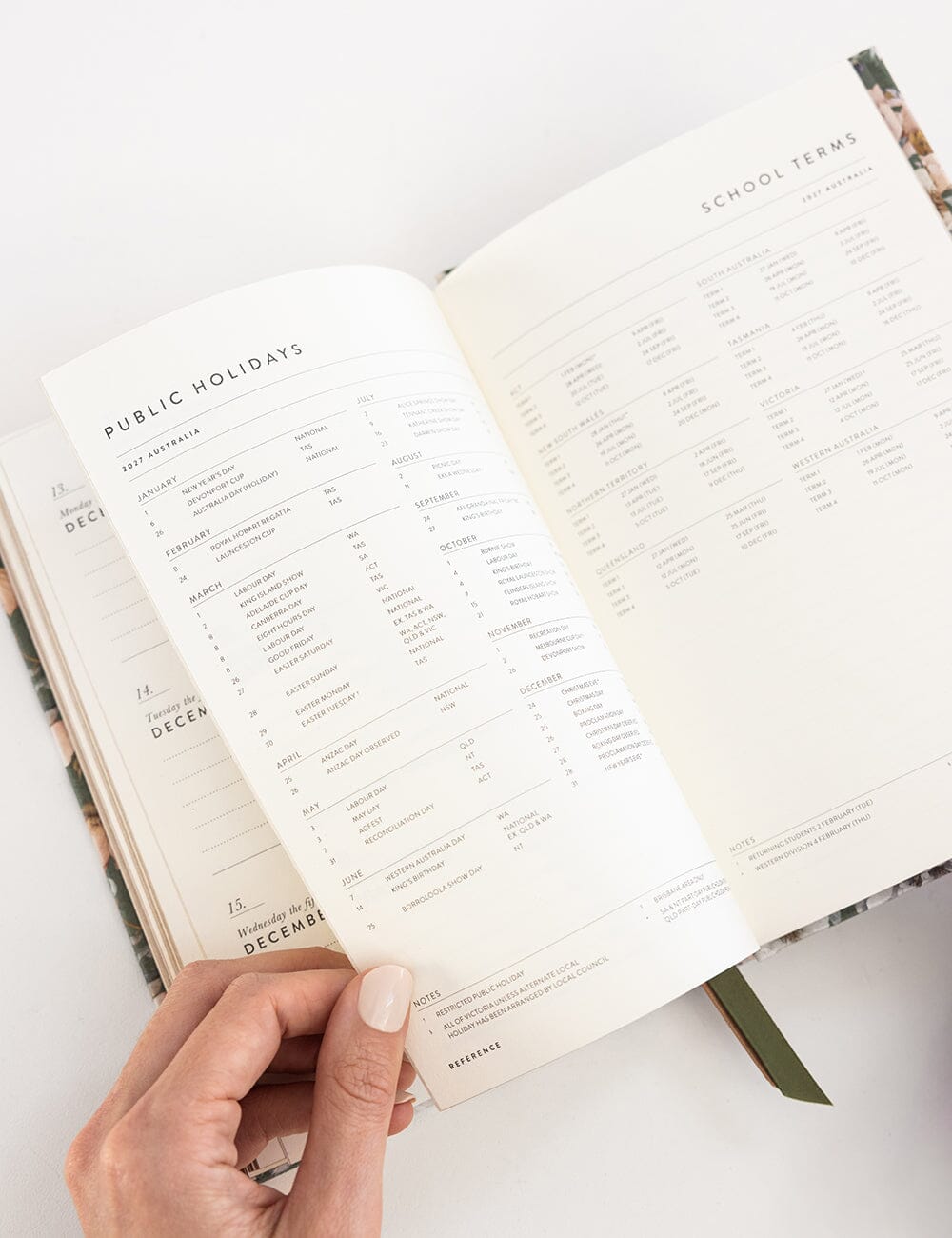 2027 Petite Planner - Ashbourne Garden