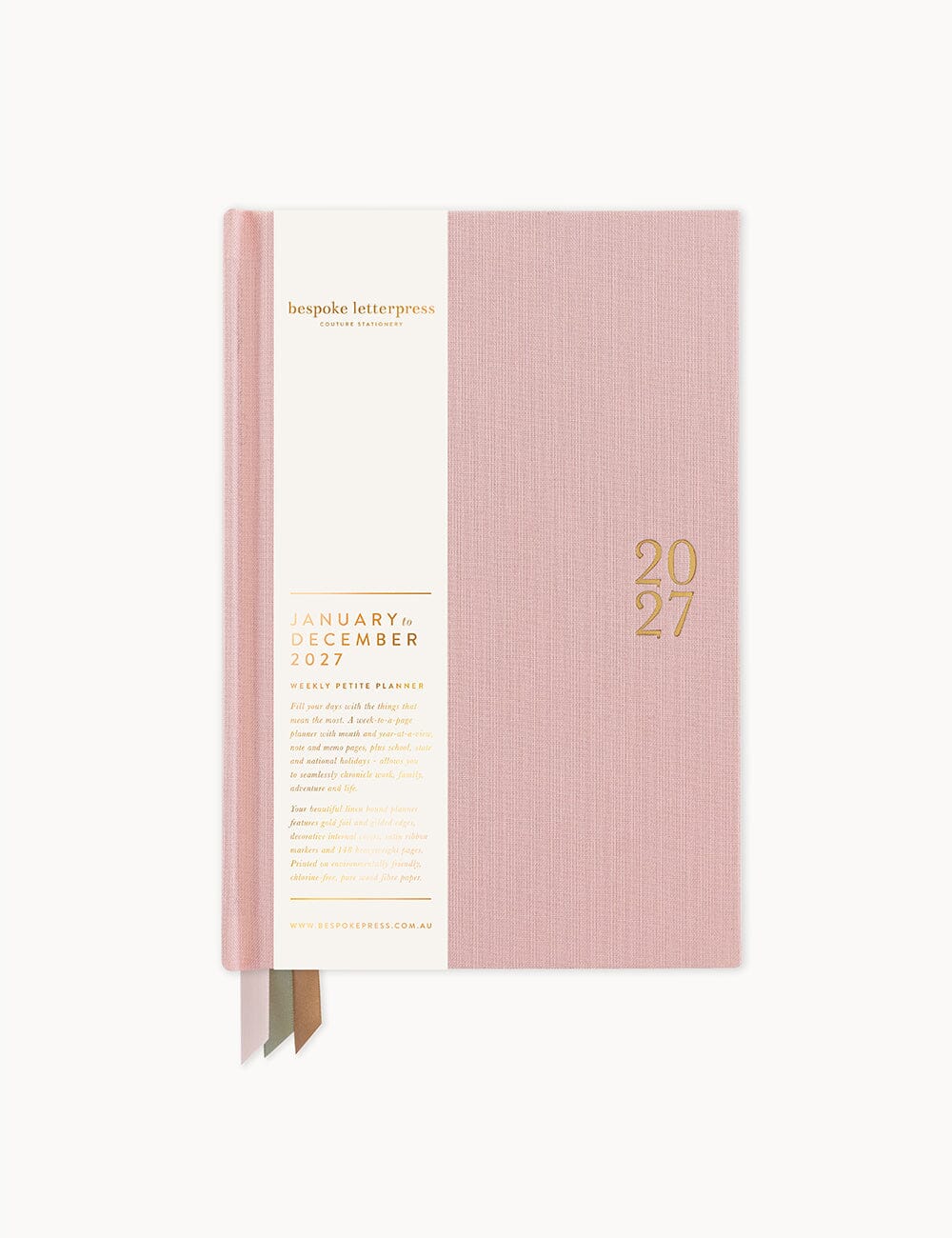 2027 Petite Planner - Primrose Planners Bespoke Letterpress 