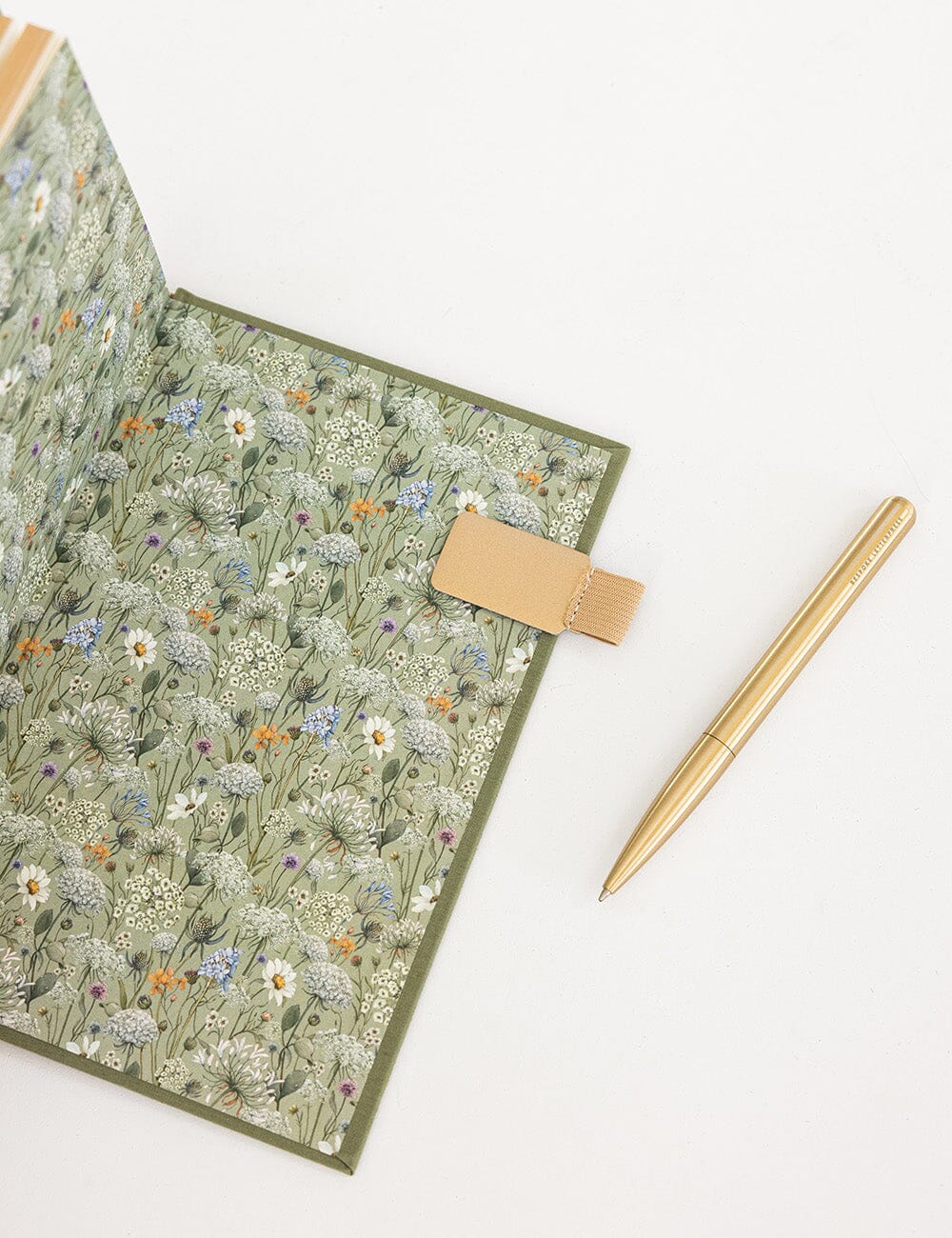 2027 Petite Vertical Planner - Laurel Green