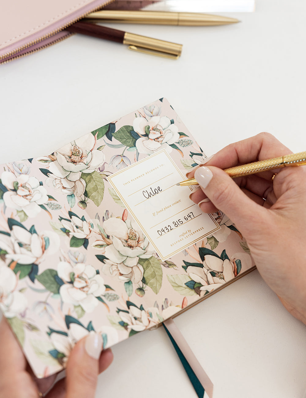 2027 Pocket Planner - Highgrove Magnolias