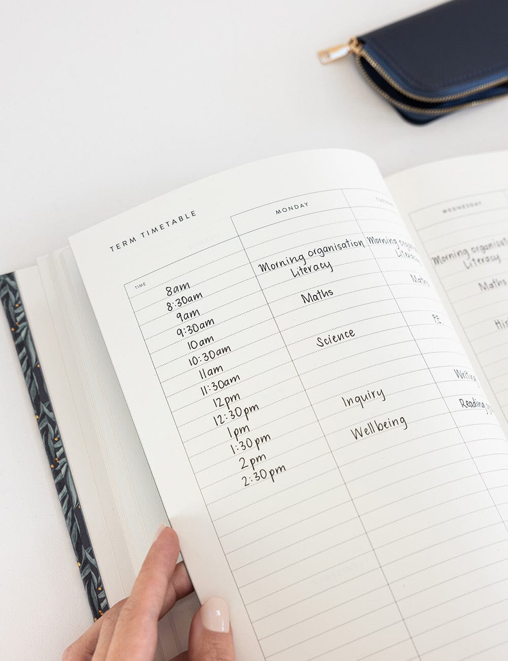 2027 Teachers A4 Planner - Golden Wattle Windsor