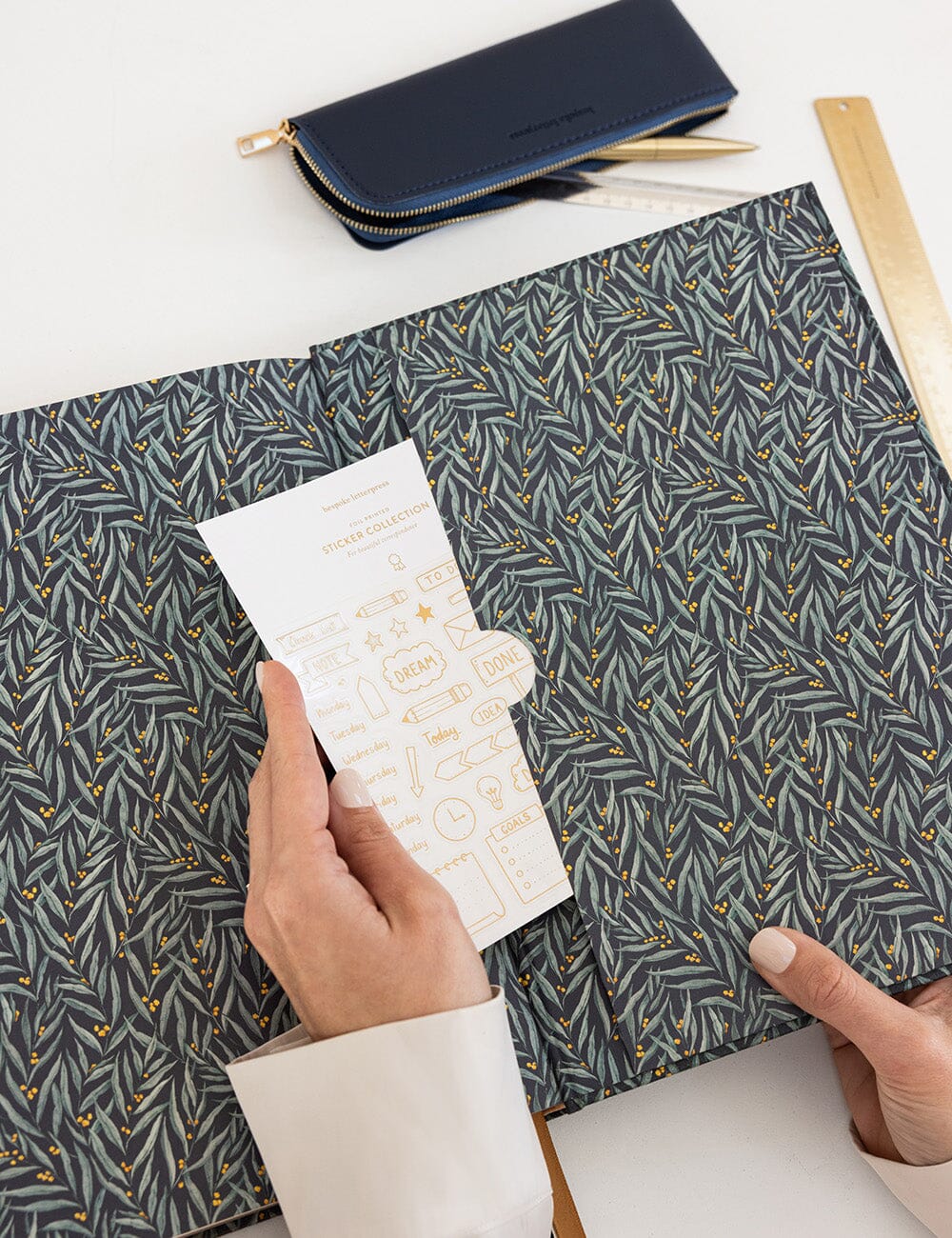 2027 Teachers A4 Planner - Golden Wattle Windsor