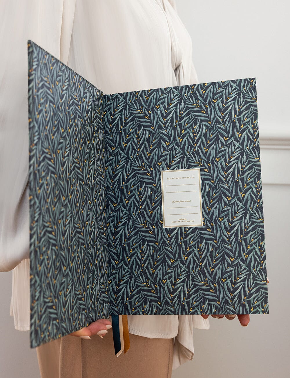 2027 Teachers A4 Planner - Golden Wattle Windsor Planners Bespoke Letterpress 