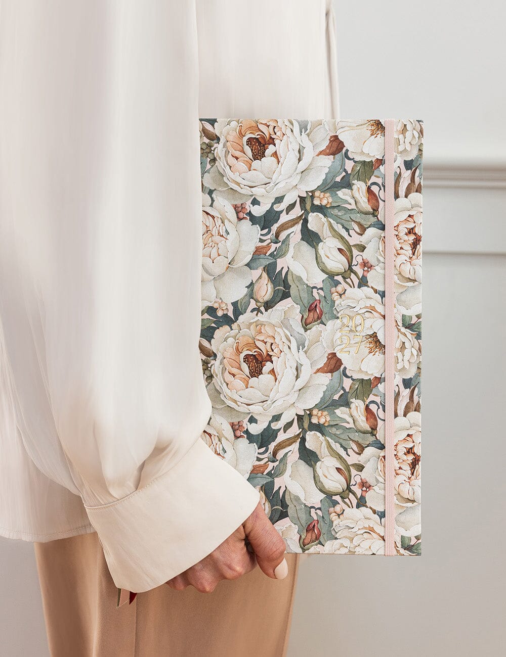 2027 Teachers A4 Planner - Heritage Roses