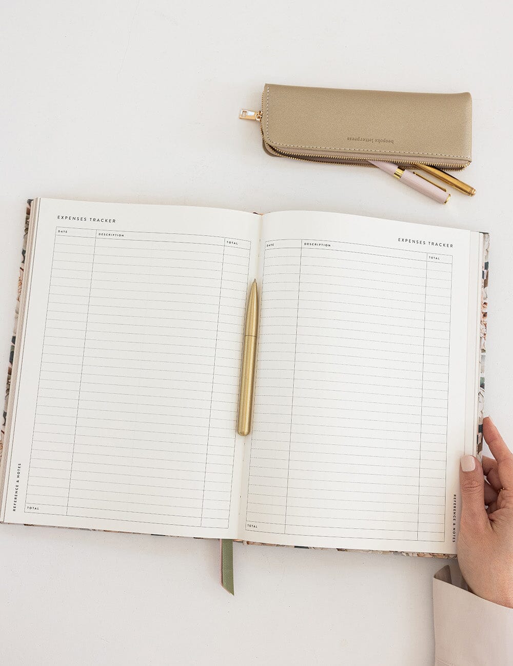 2027 Teachers A4 Planner - Heritage Roses