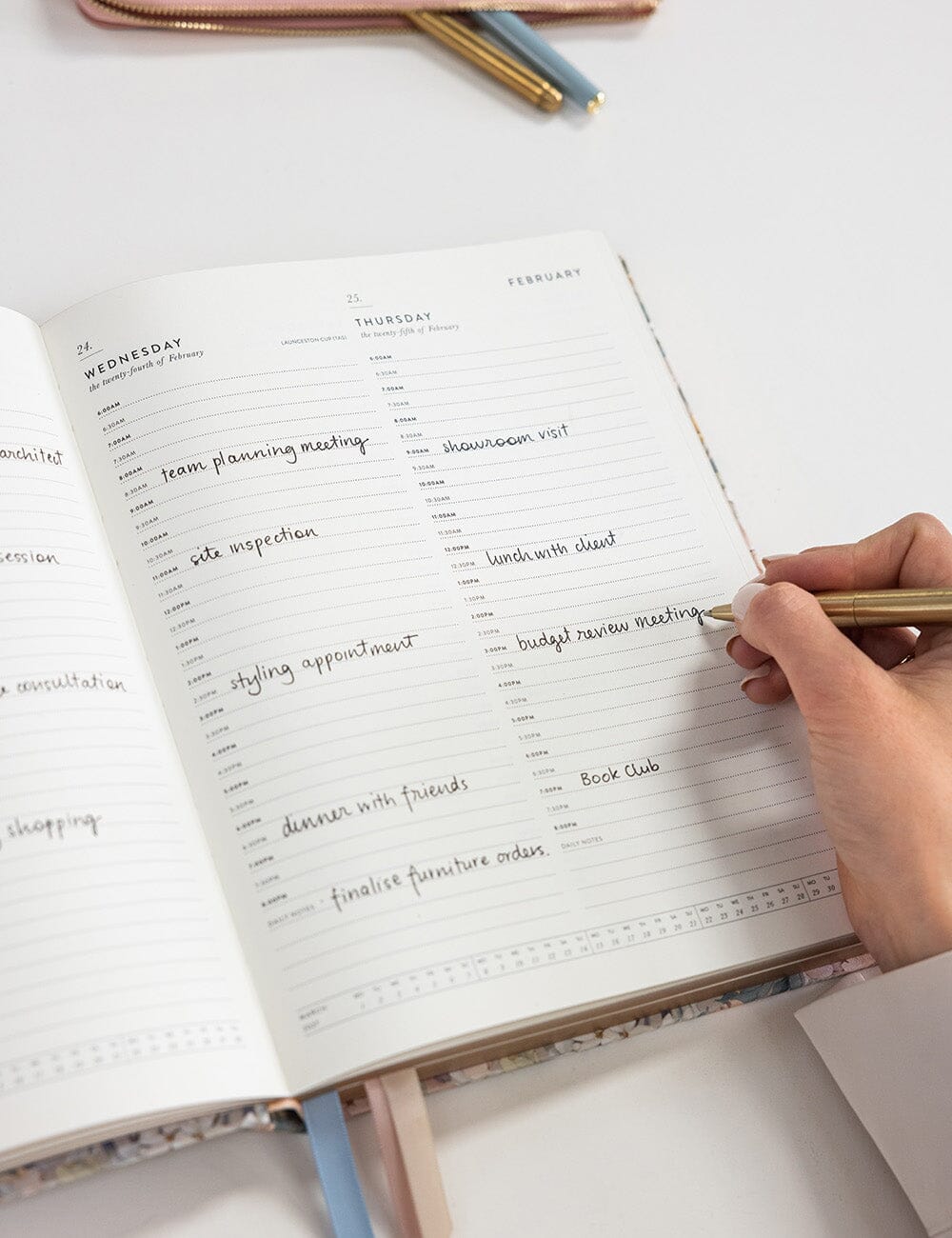 2027 Appointment Planner - Regency Blooms