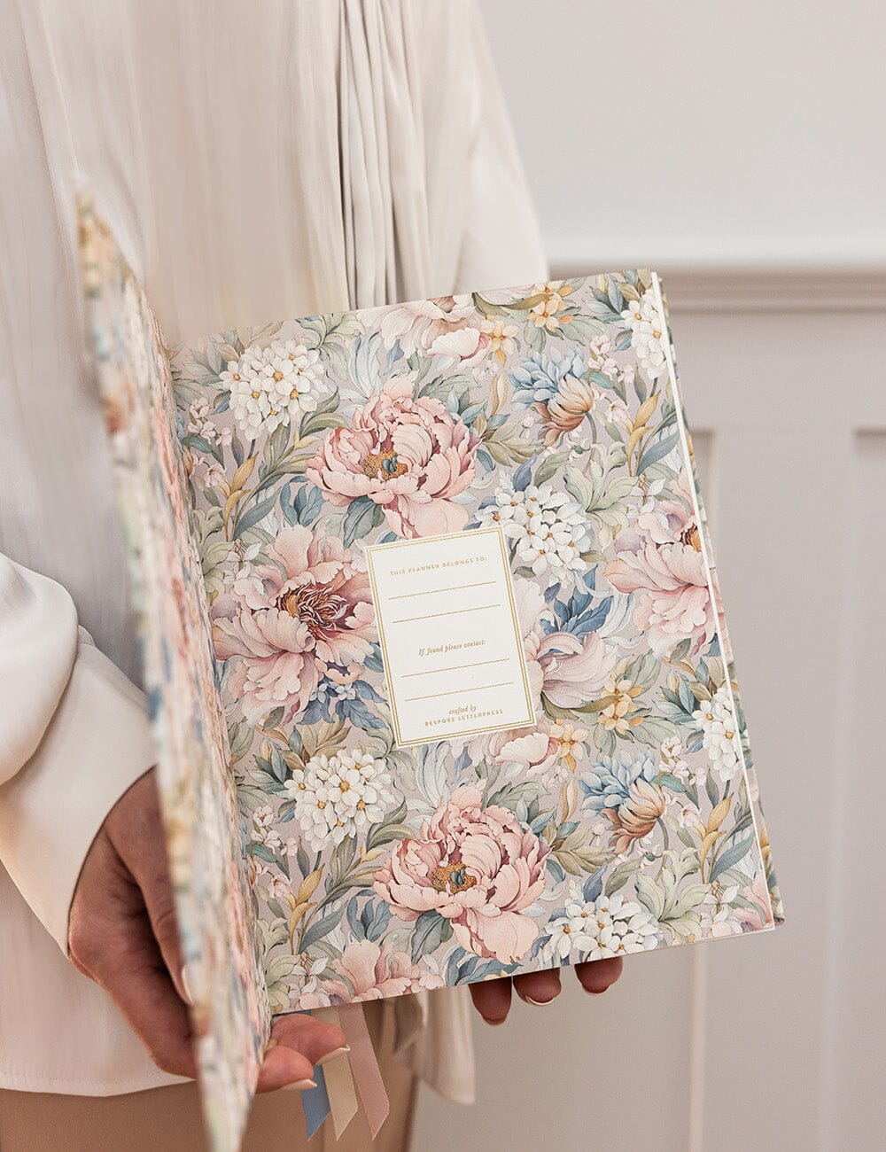 2027 Appointment Planner - Regency Blooms Planners Bespoke Letterpress 