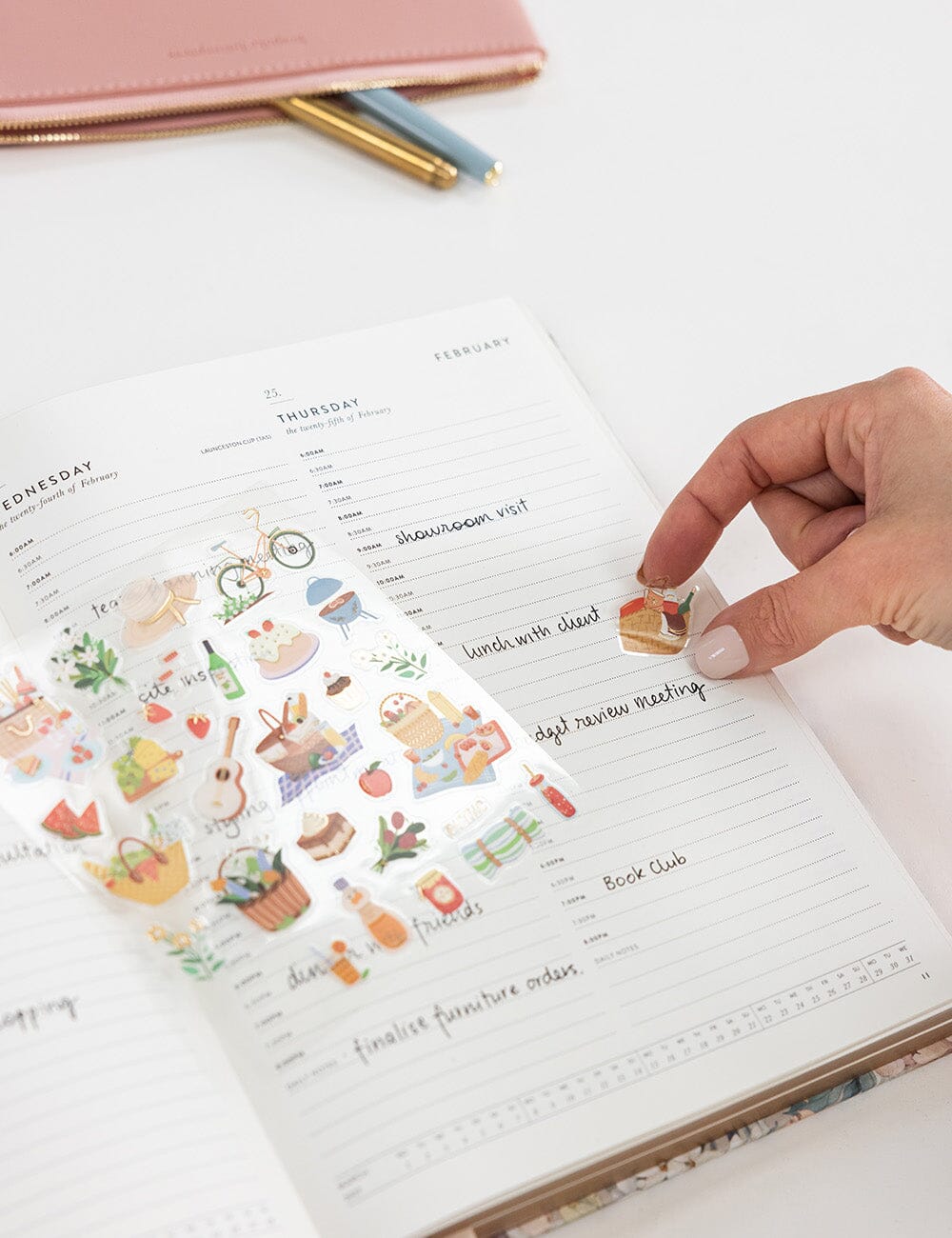 2027 Appointment Planner - Regency Blooms