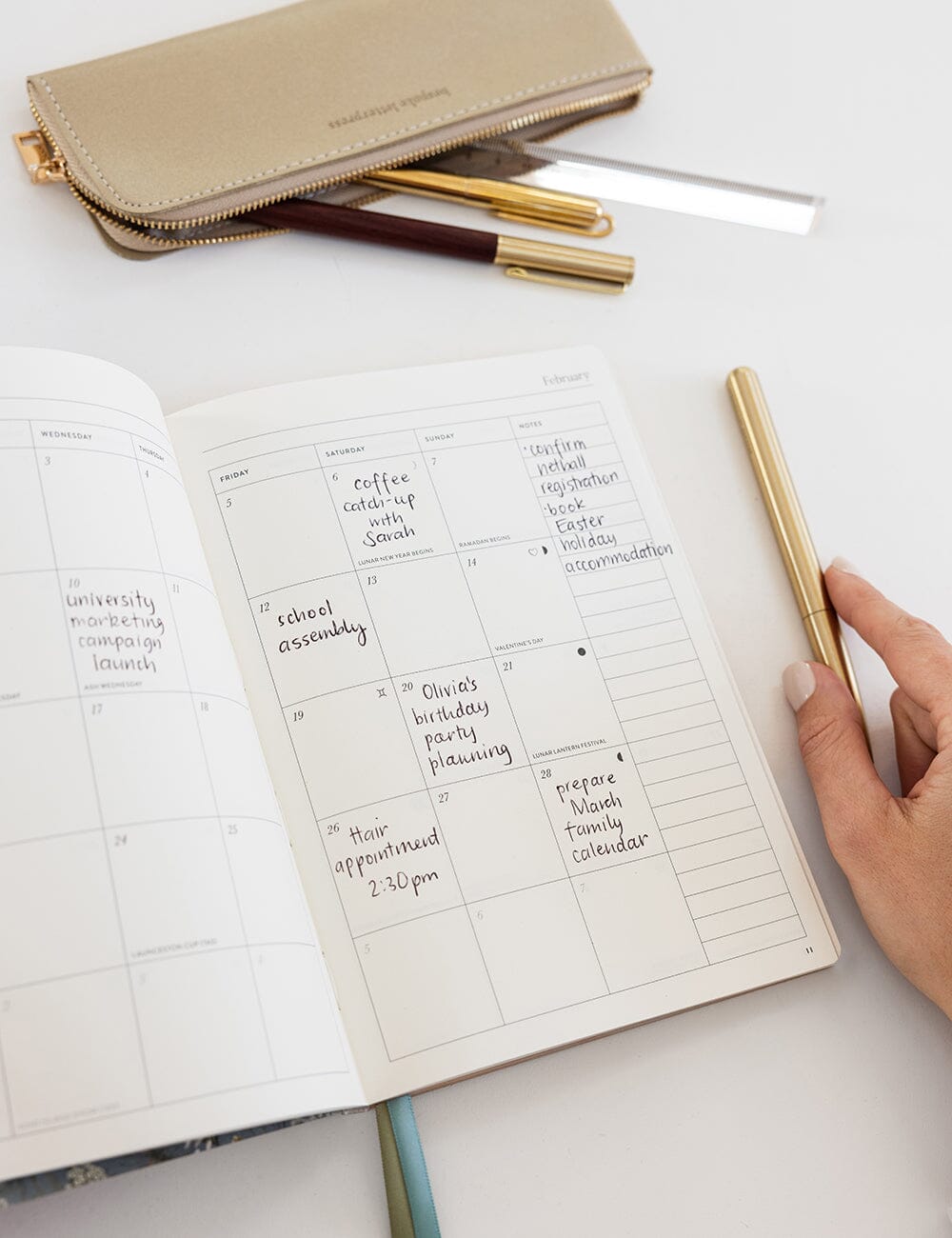 2027 Weekly Planner Notebook - Willowmere