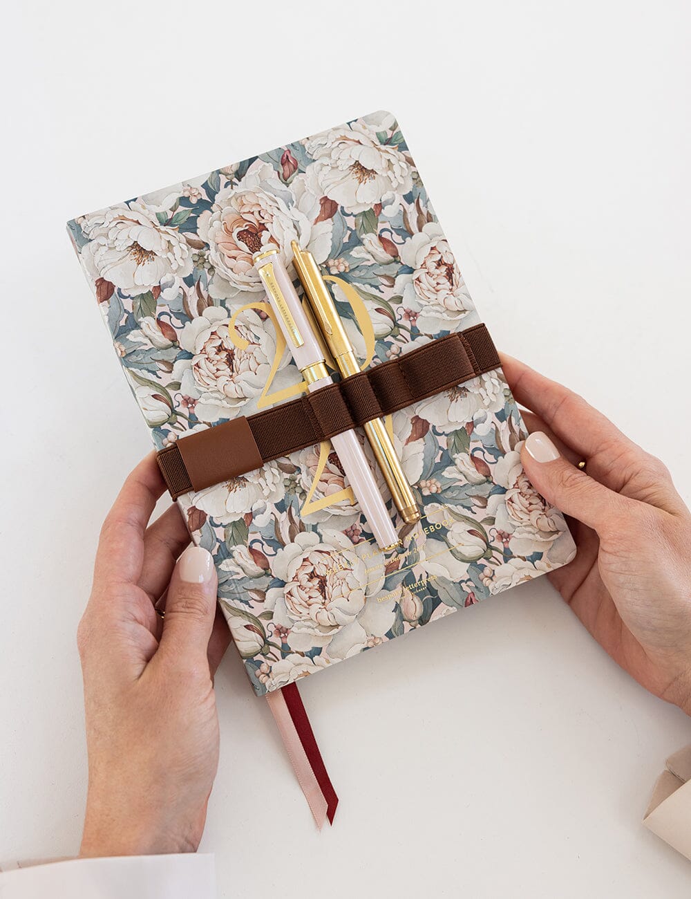 2027 Weekly Planner Notebook - Heritage Roses