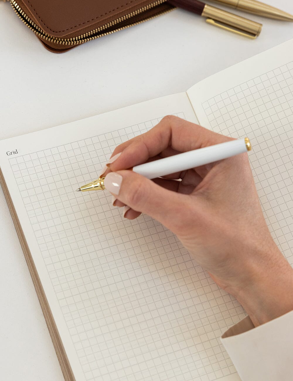 2027 Weekly Planner Notebook - Heritage Roses