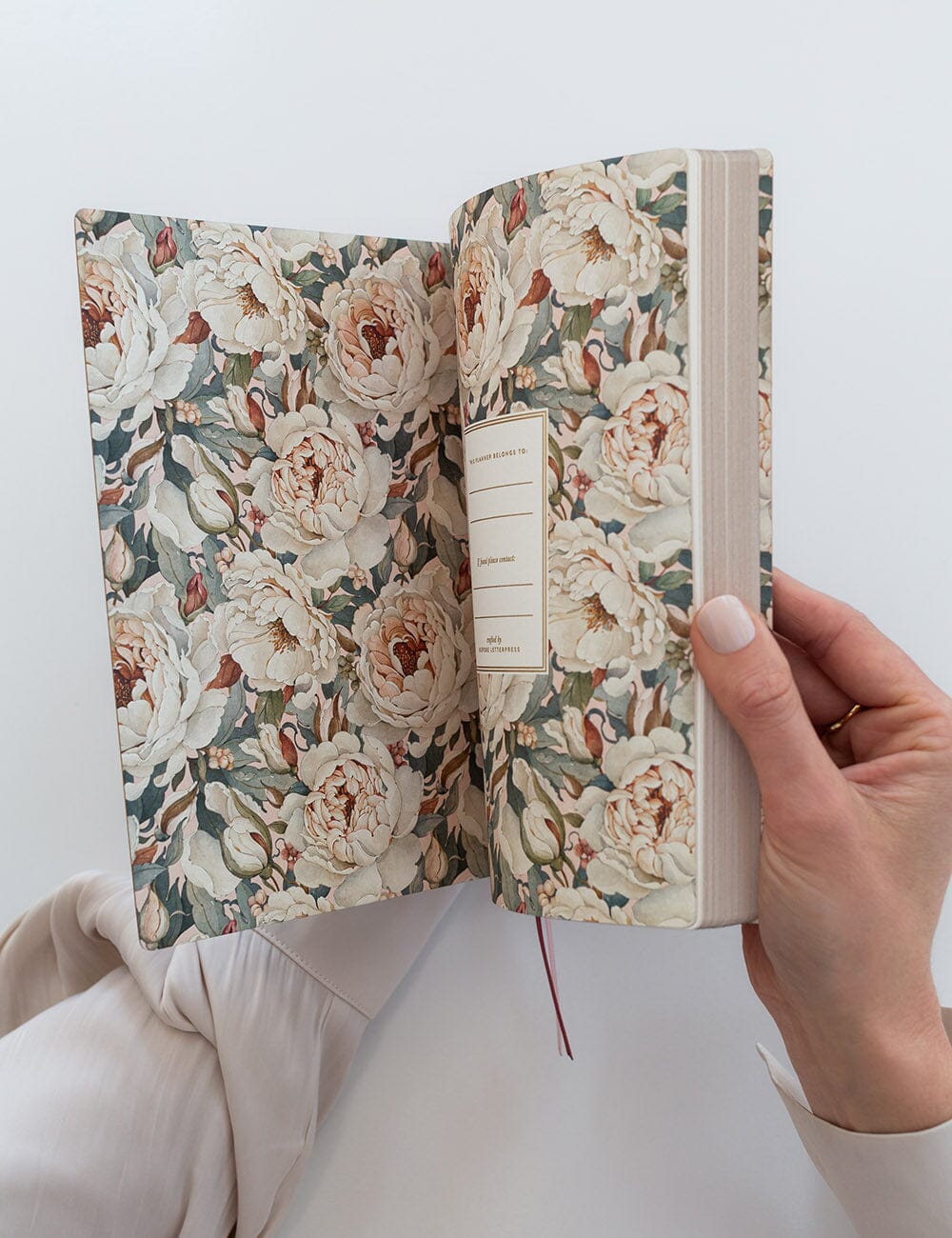 2027 Weekly Planner Notebook - Heritage Roses