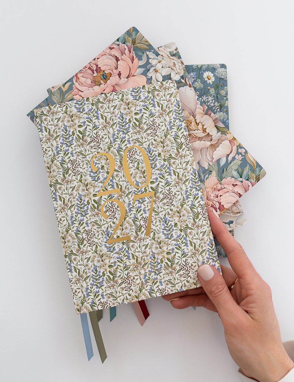 2027 Weekly Productivity Planner - Forget Me Not