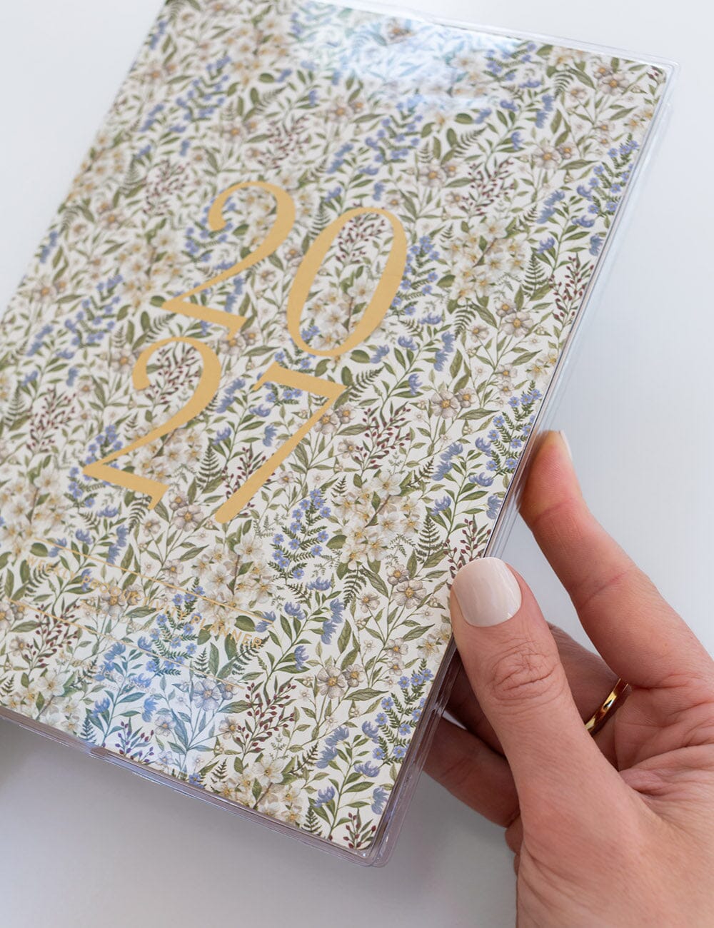 2027 Weekly Productivity Planner - Forget Me Not