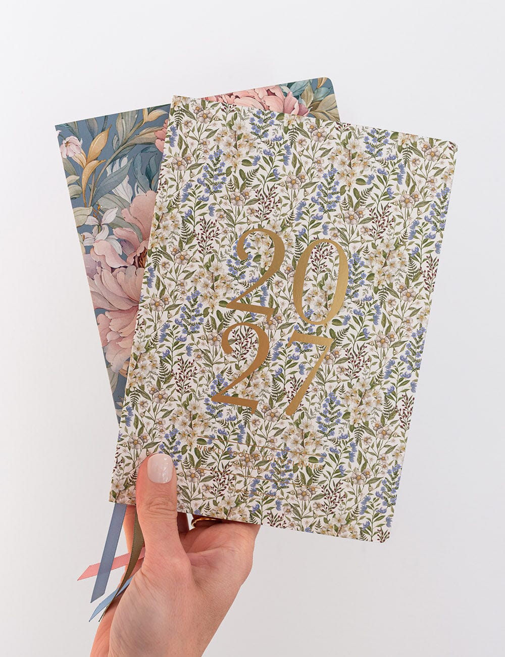 2027 Weekly Productivity Planner - Forget Me Not
