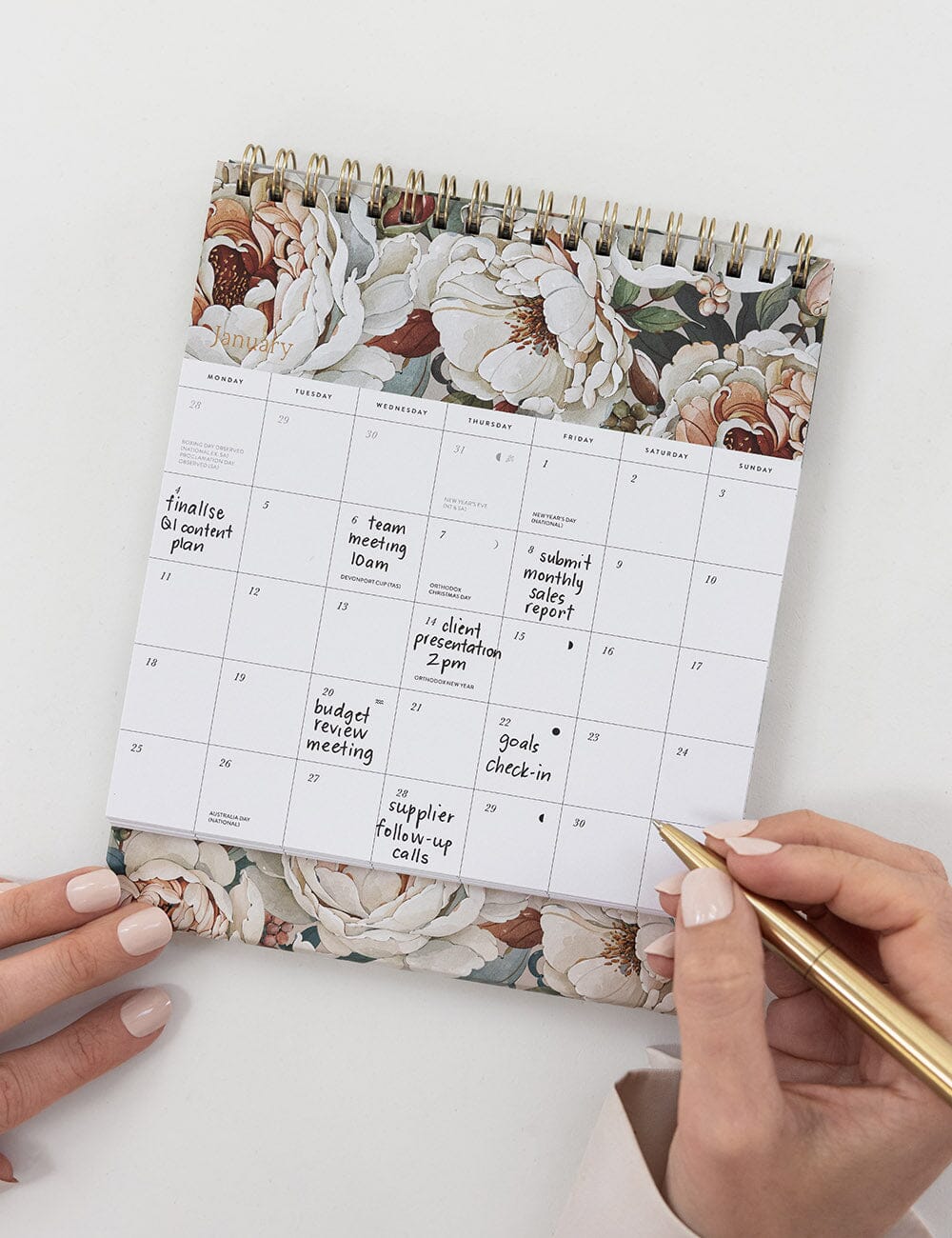 2027 Desk Calendar