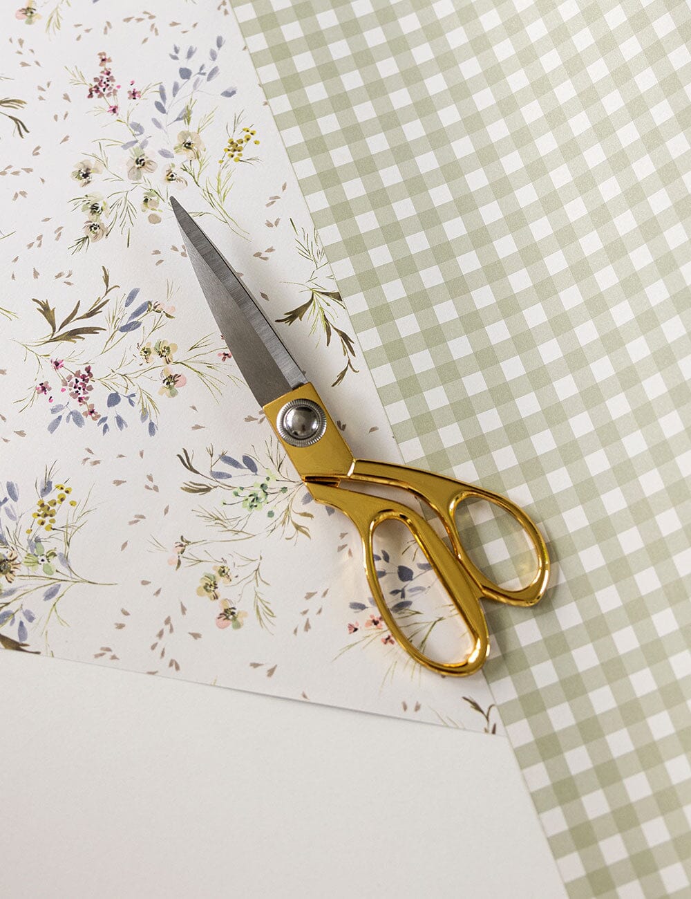 Traditional crafting scissors Desktop Stationery Bespoke Letterpress 