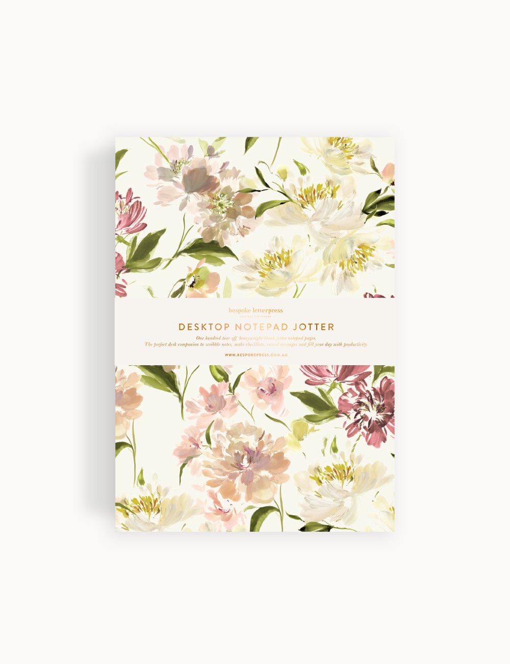 Peony Notepad Jotter