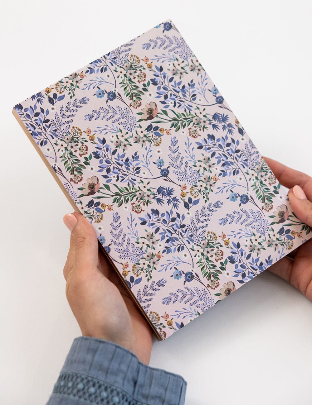 Bluebuds Notepad Desktop Jotter Jotters Bespoke Letterpress 