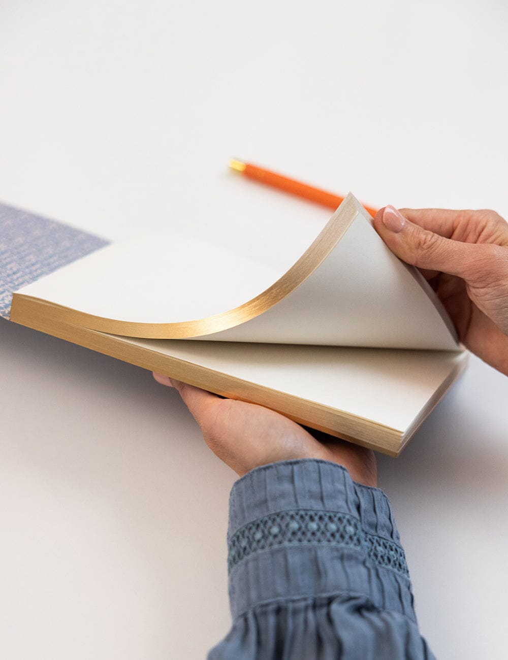 Frost Bramble Notepad Desktop Jotter