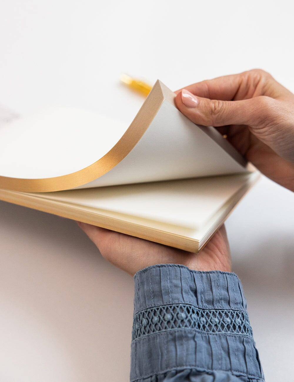 Dancing Poppies Notepad Desktop Jotter Jotters Bespoke Letterpress 