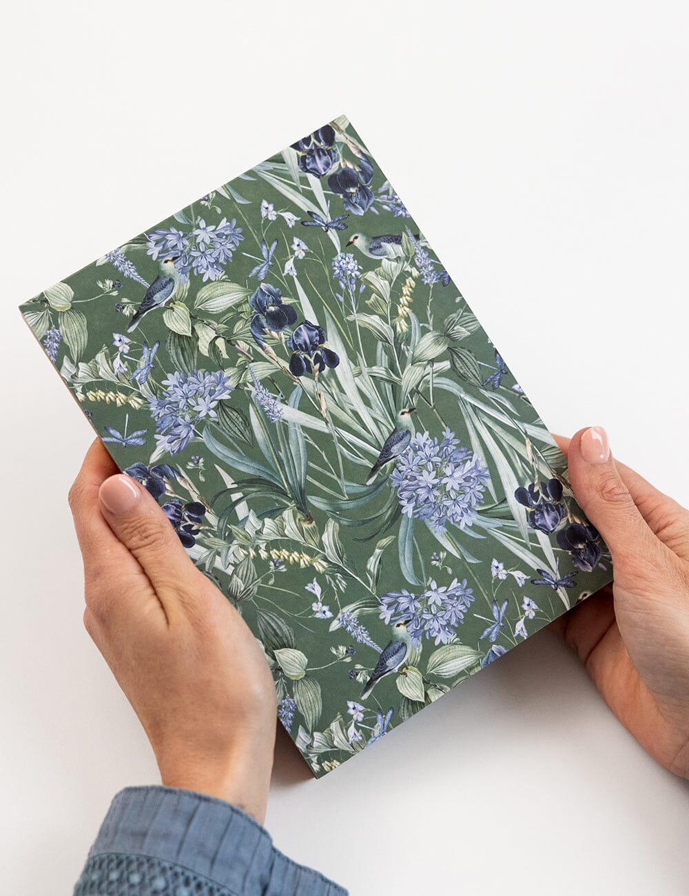 Indigo Haven Notepad Desktop Jotter Jotters Bespoke Letterpress 