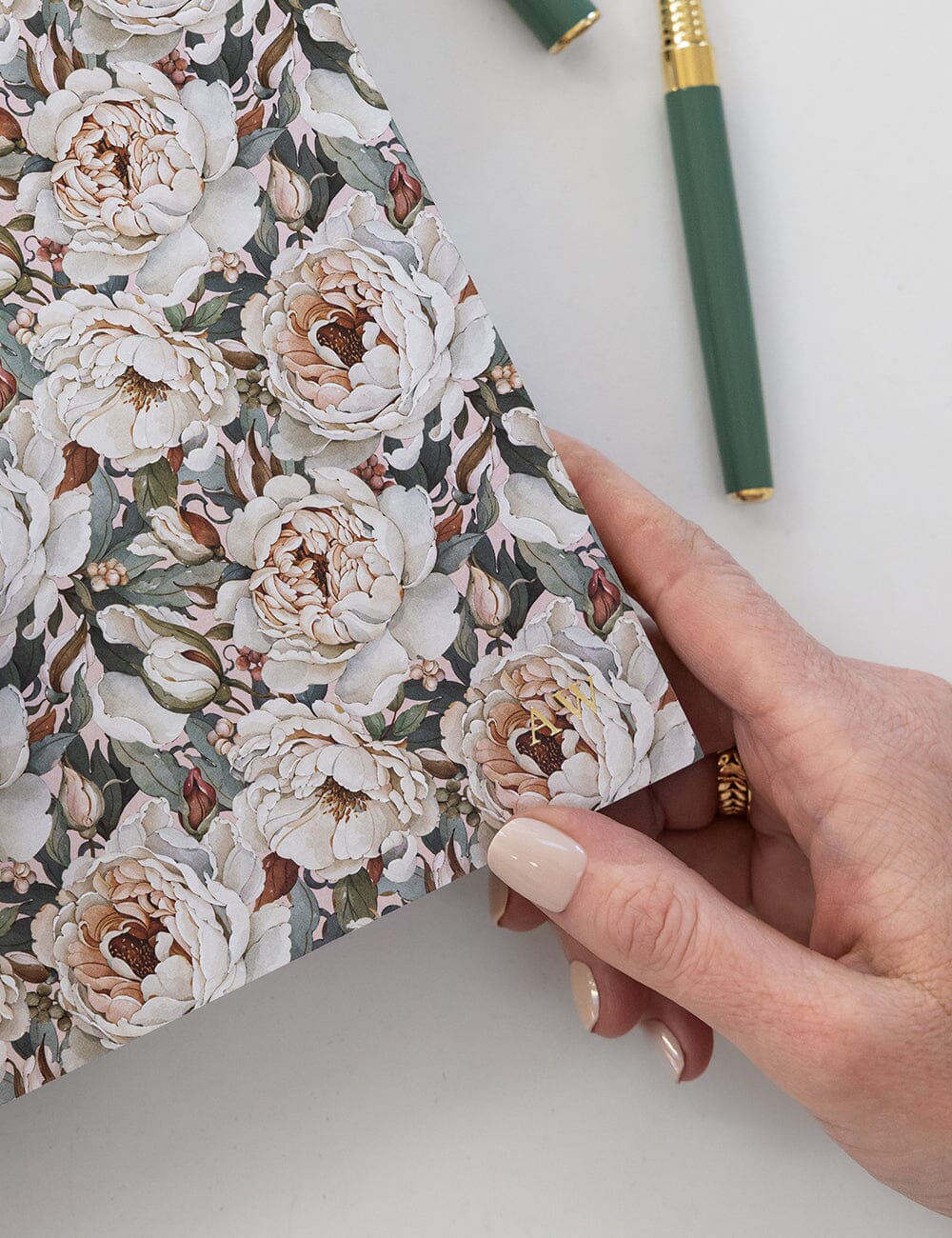 Heritage Roses Notepad Desktop Jotter
