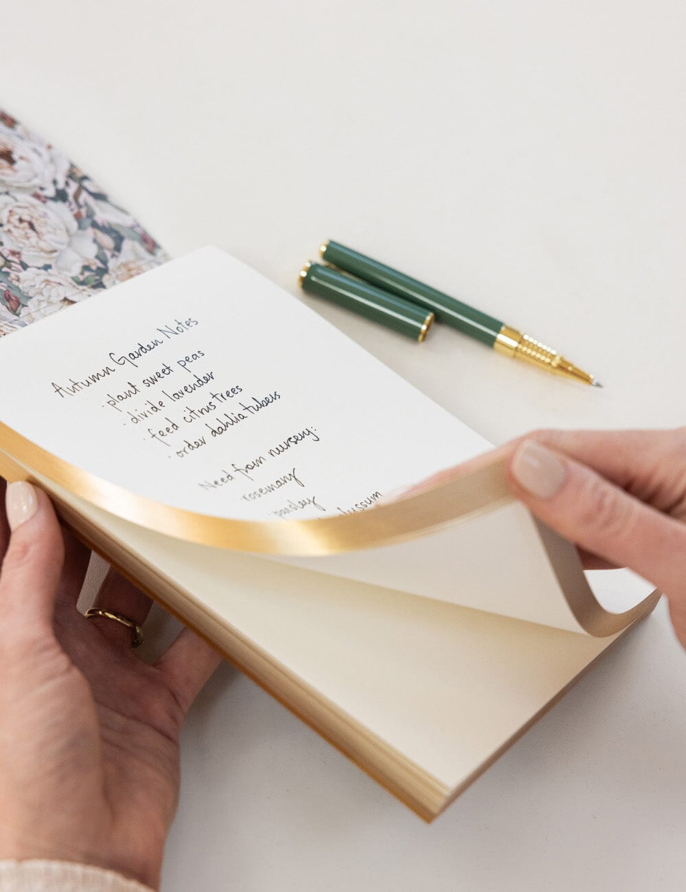 Heritage Roses Notepad Desktop Jotter