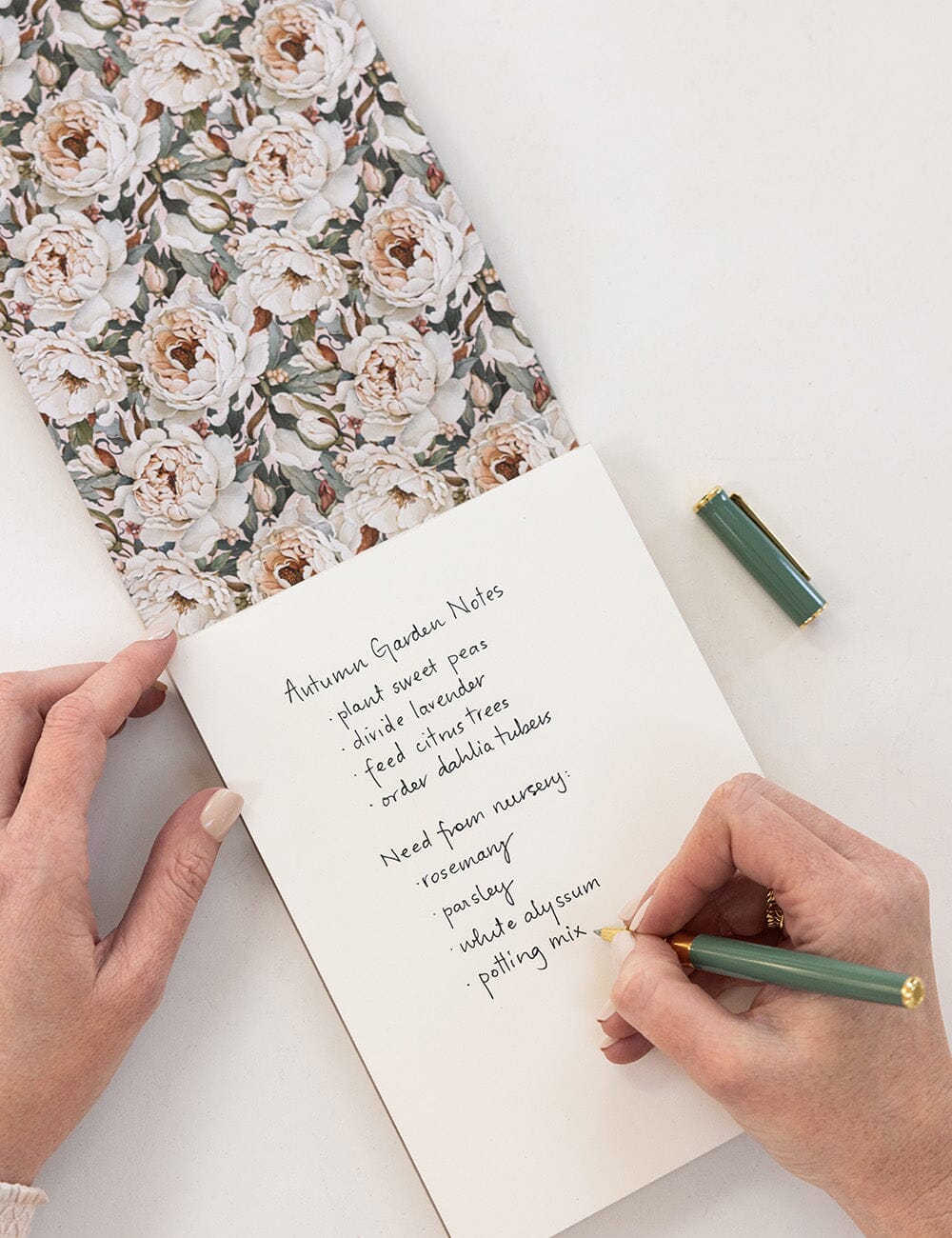 Heritage Roses Notepad Desktop Jotter