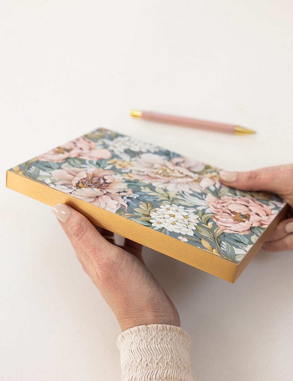 Regency Blooms Notepad Desktop Jotter