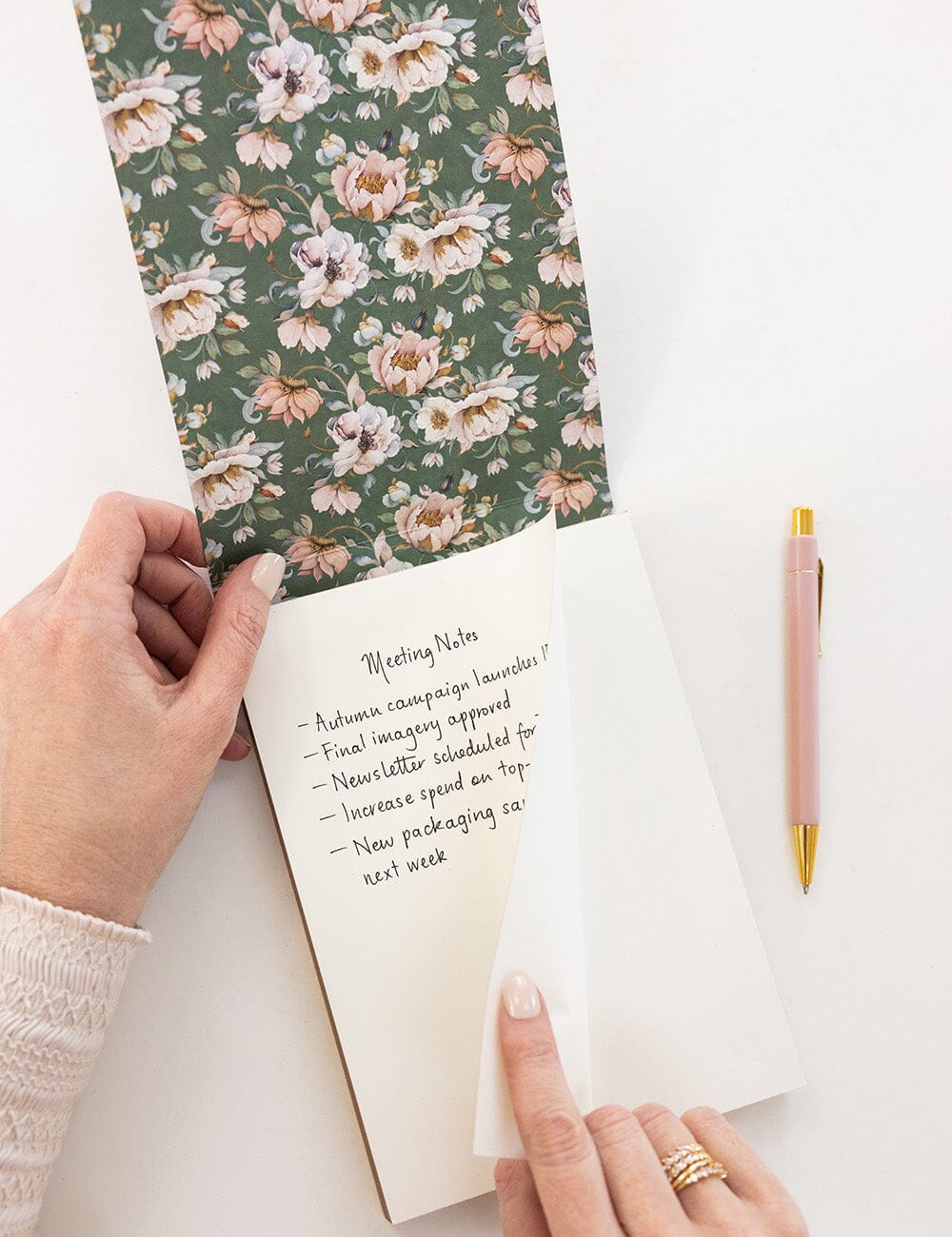 Ashbourne Garden Notepad Desktop Jotter