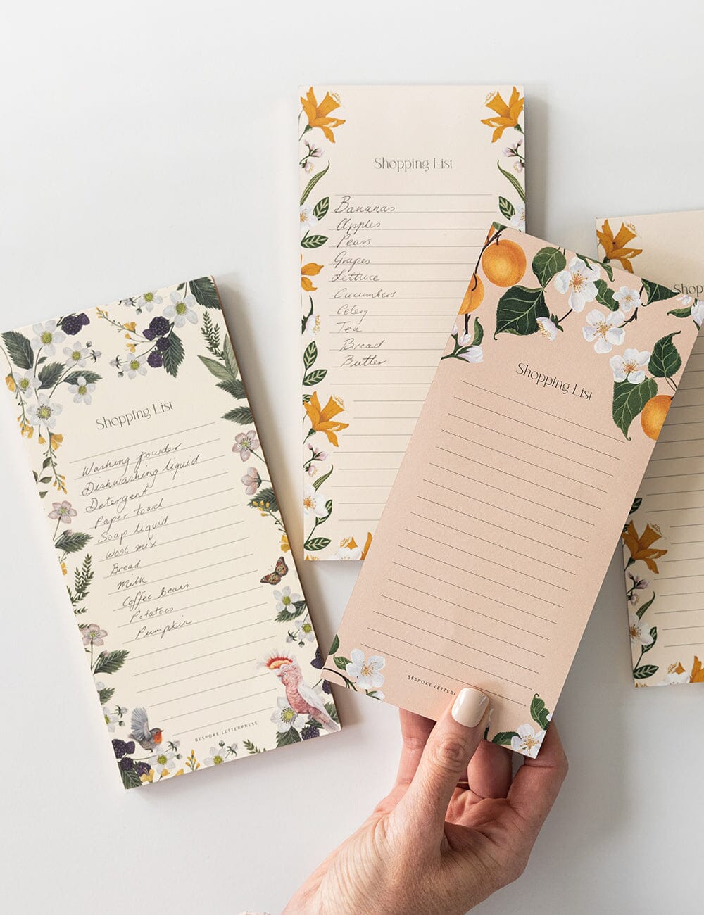 Daffodil Shopping List DL Notepad