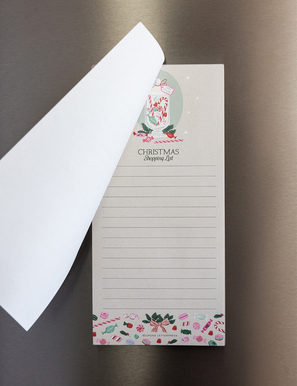 Christmas Treats Shopping List DL Notepad