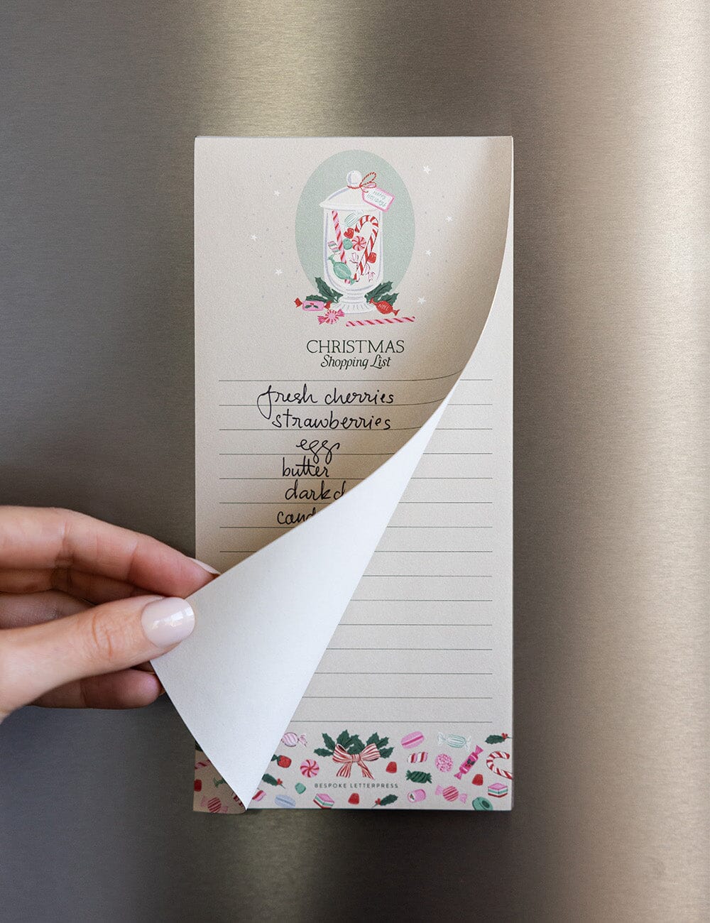 Christmas Treats Shopping List DL Notepad