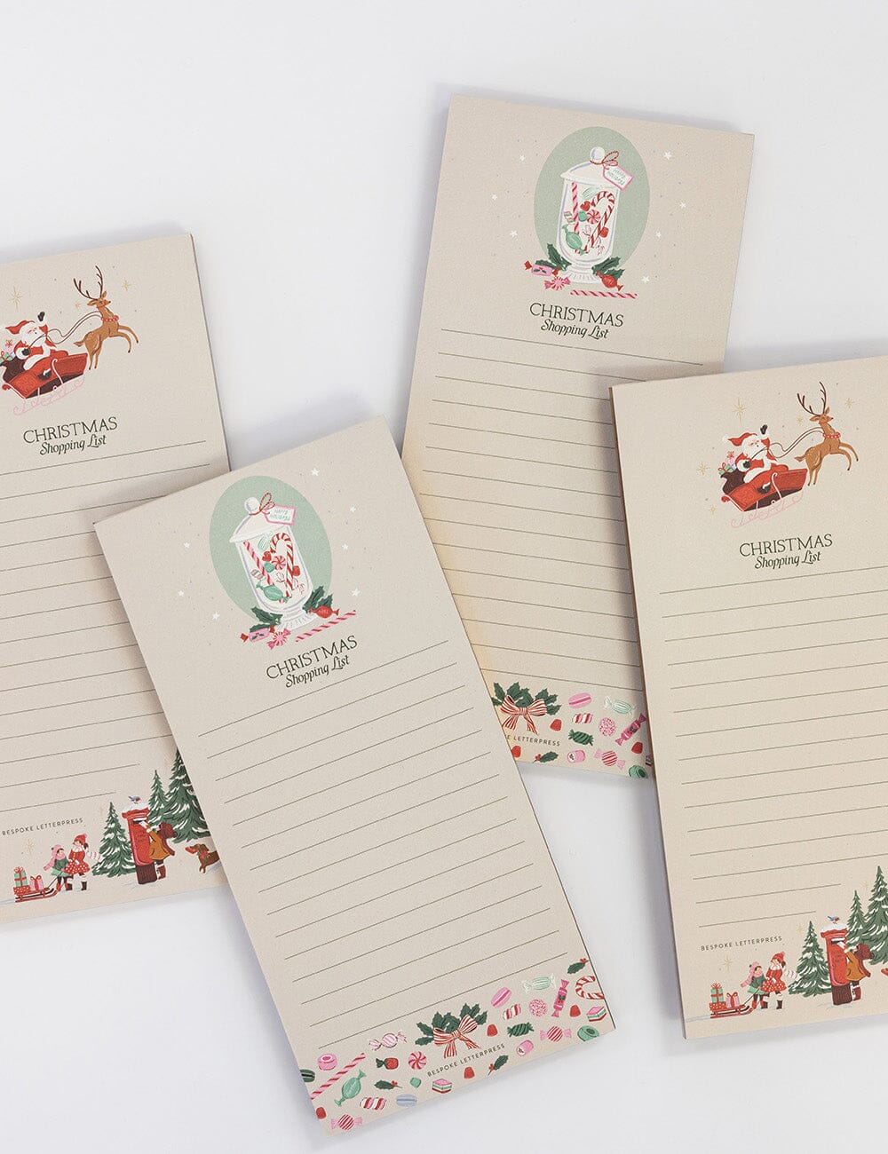 Christmas Treats Shopping List DL Notepad